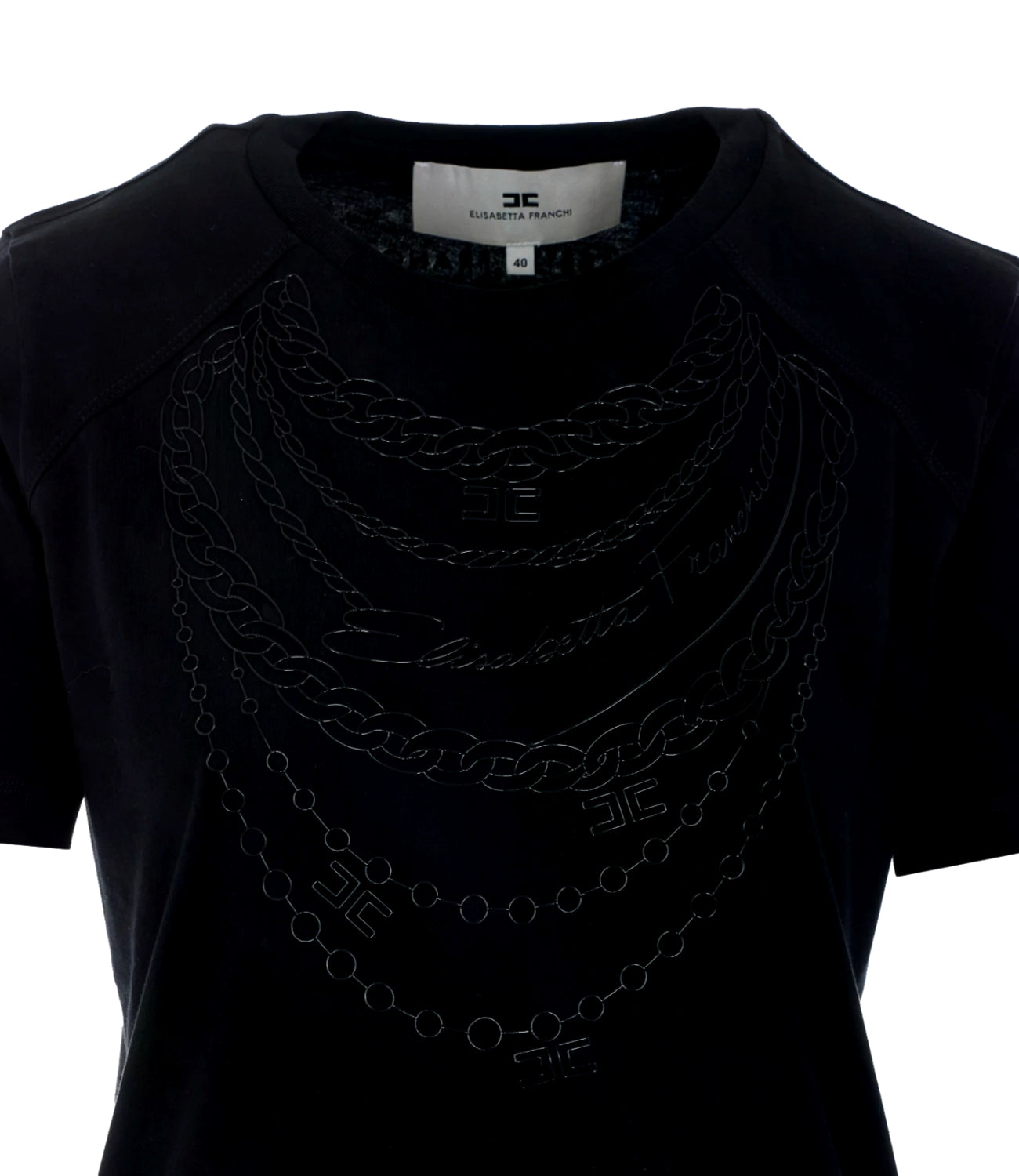 Maglia Elisabetta Franchi MA66A66E2 Donna - Nero