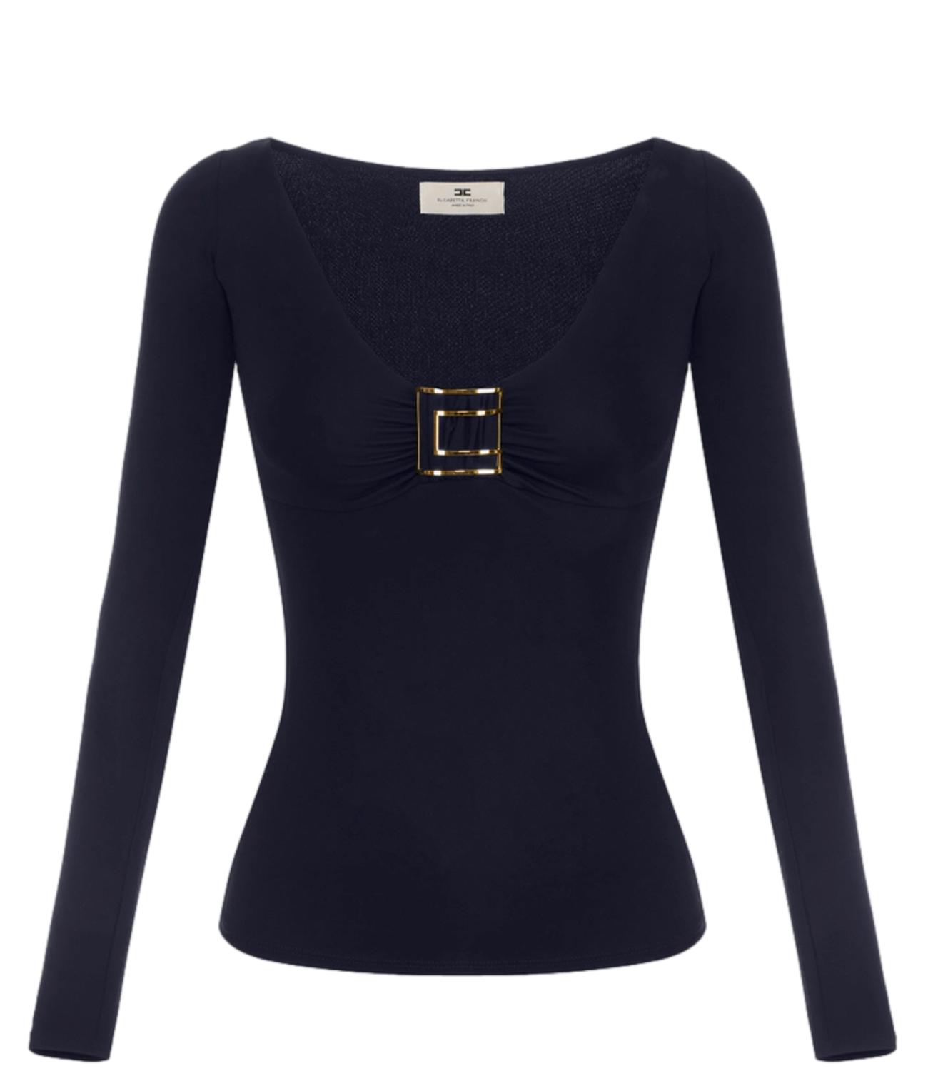 Maglia Elisabetta Franchi MD00567E2 Donna - Blu Notte