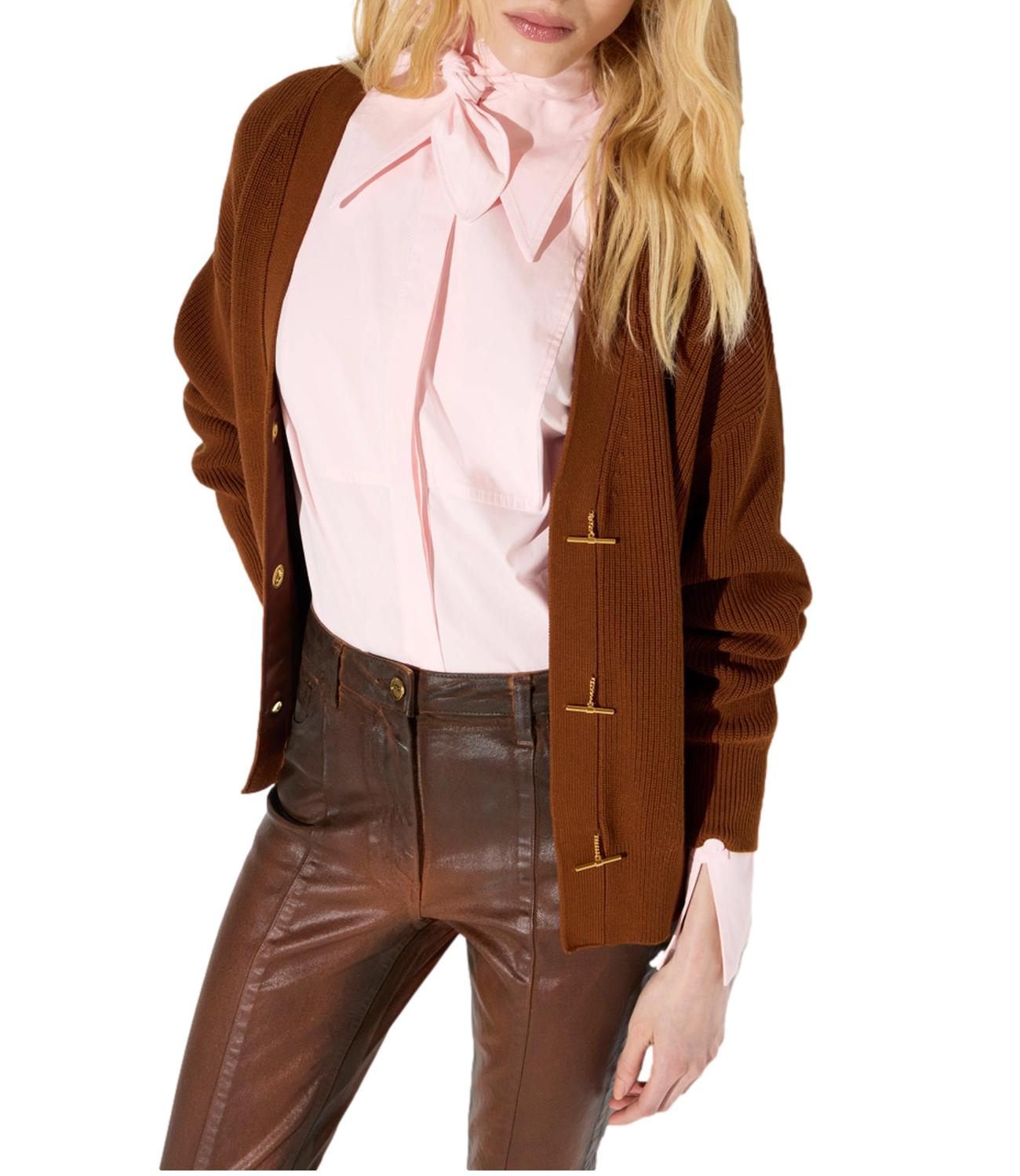 Maglia Elisabetta Franchi MK01S66E2 Donna - Sigaro