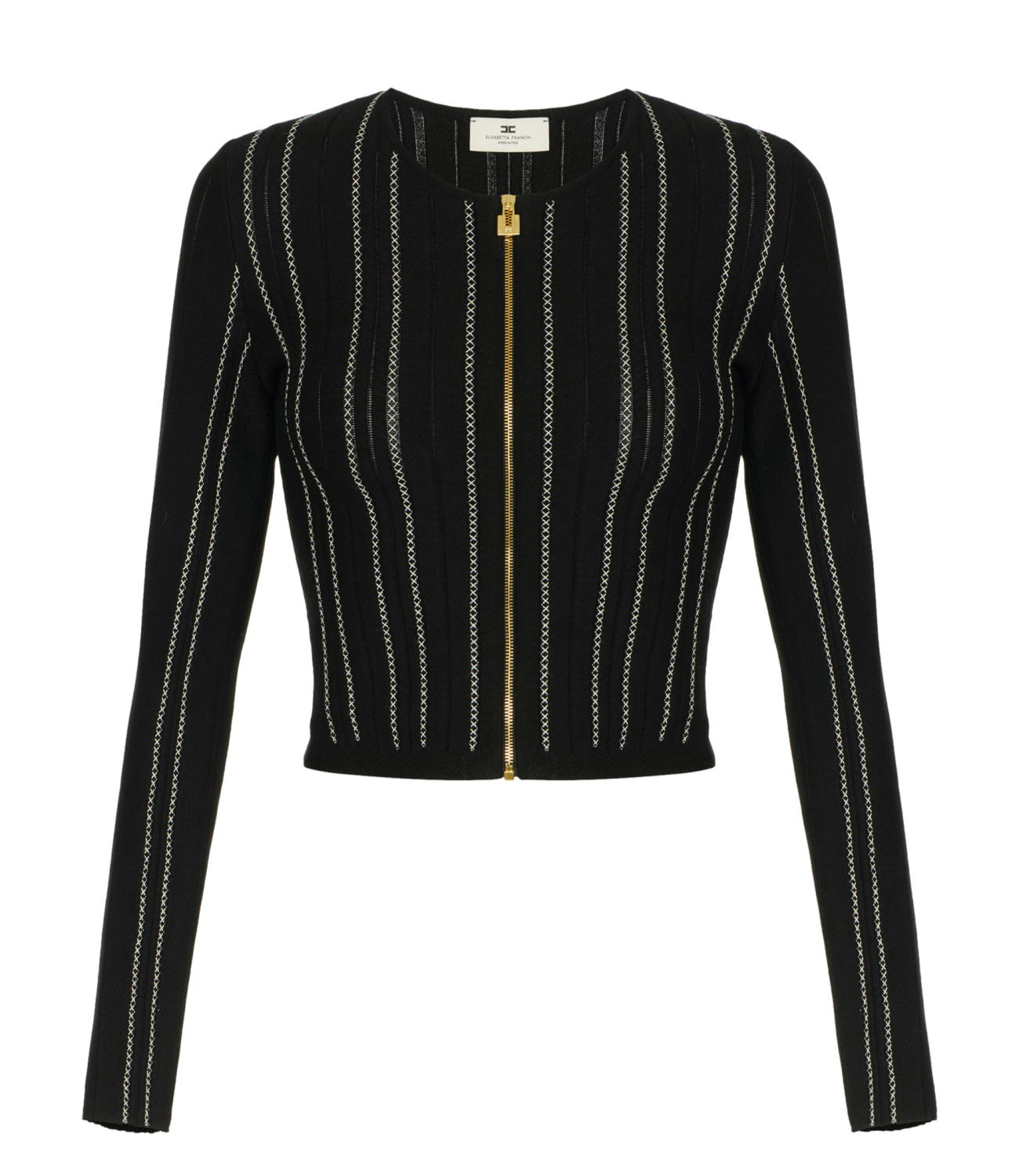 Maglia Elisabetta Franchi MK38Q67E2 Donna - Nero/burro