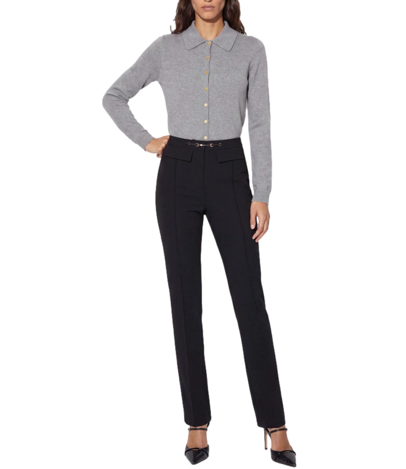 Pantalone Elisabetta Franchi PA19666E2 Donna - Nero