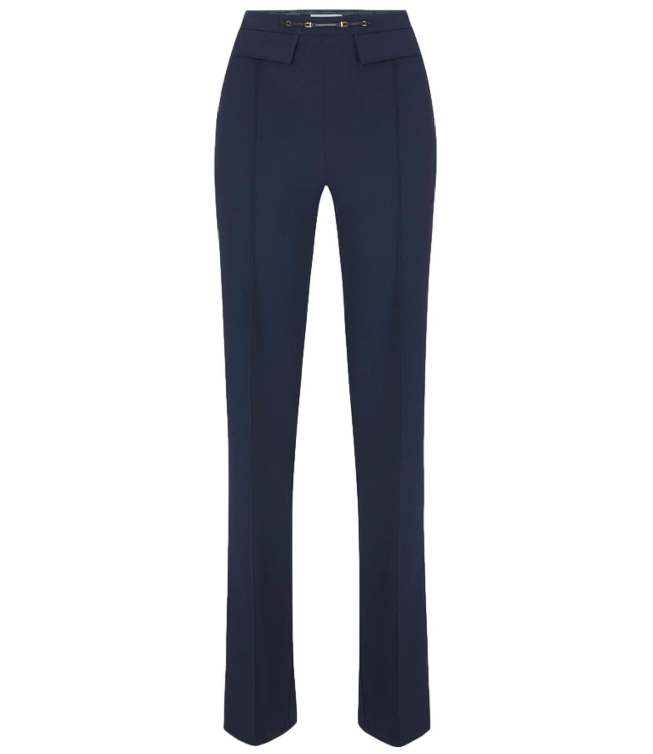 Pantalone Elisabetta Franchi PA19666E2 Donna - Blu Notte