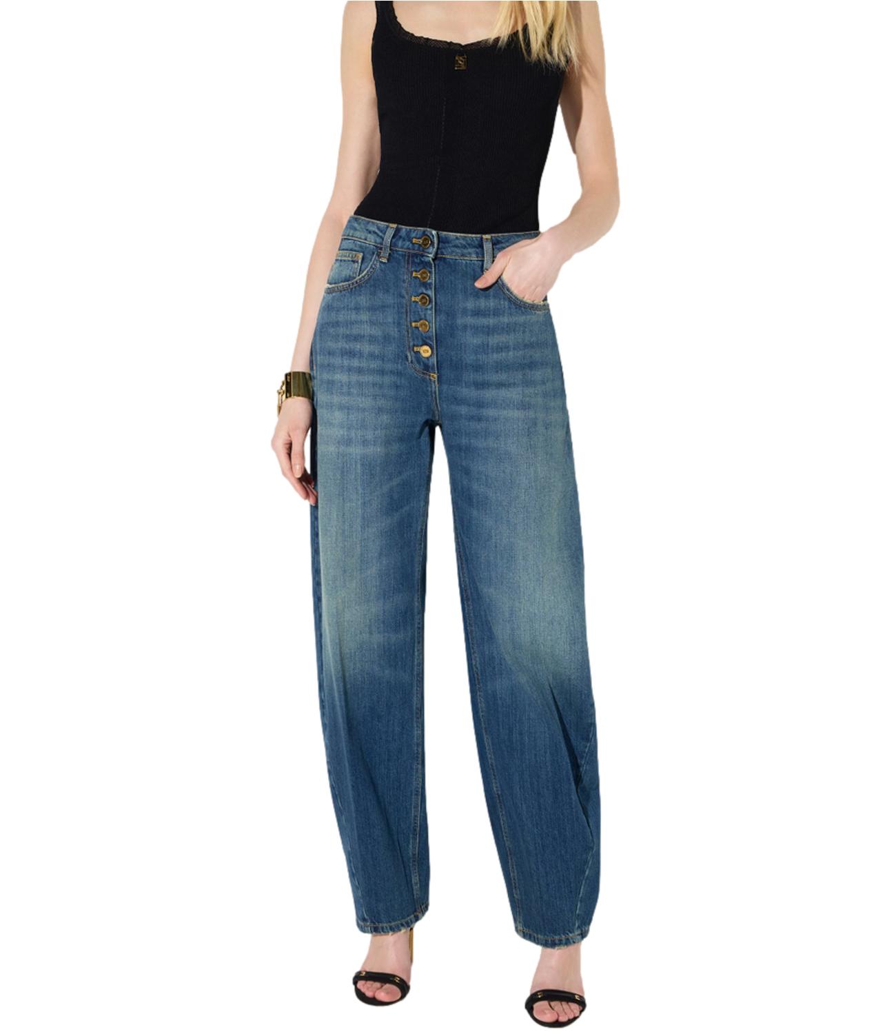 Jeans Elisabetta Franchi PJ10D66E2 Donna - Blue Vintage