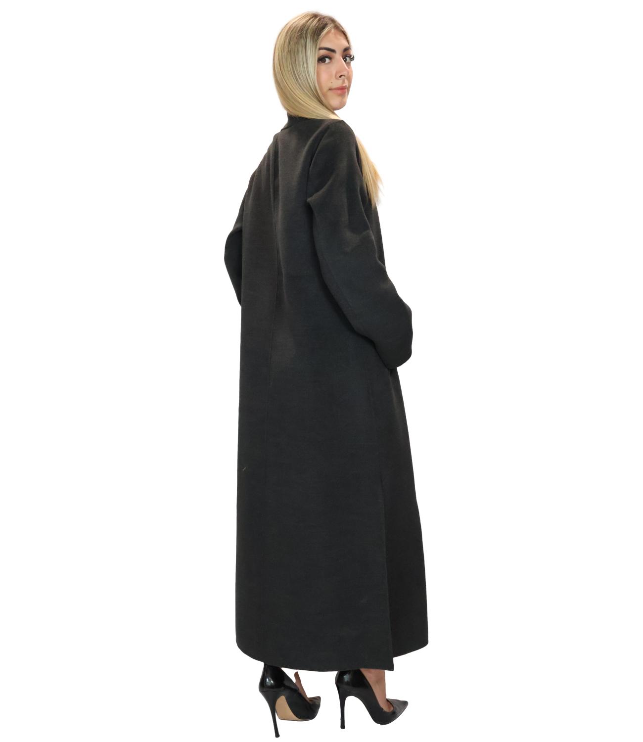 Cappotto Emme Marella 2625016031200 Donna - Grigio Scuro Melange