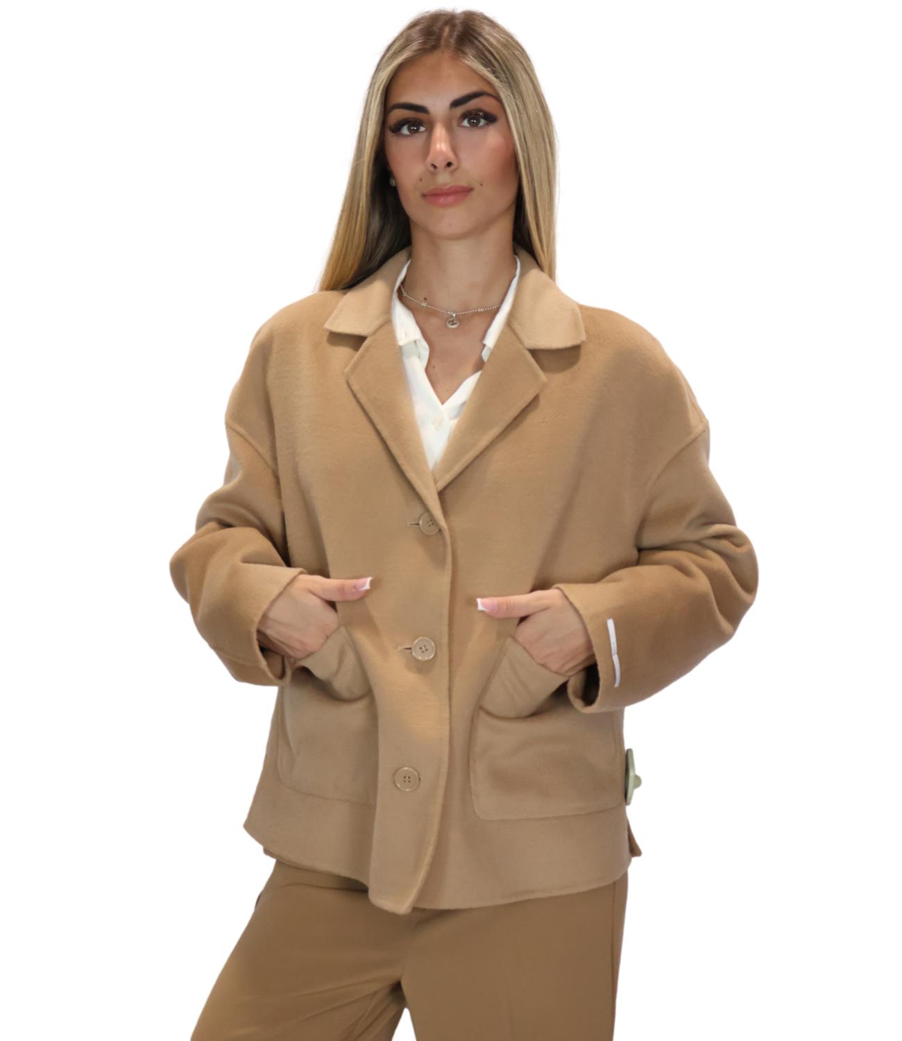 Giaccone Emme Marella 2625086011200 Donna - Cammello