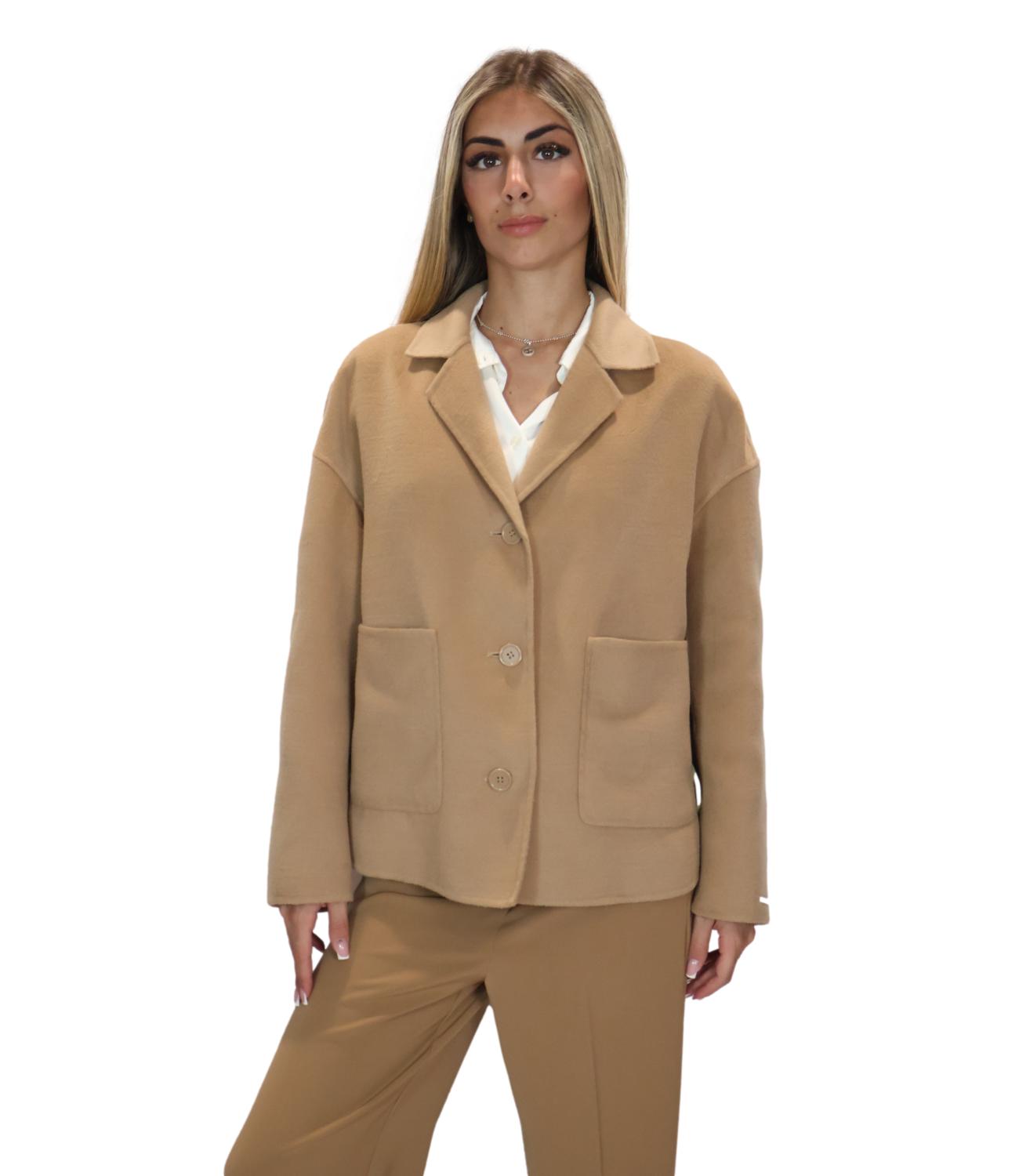 Giaccone Emme Marella 2625086011200 Donna - Cammello