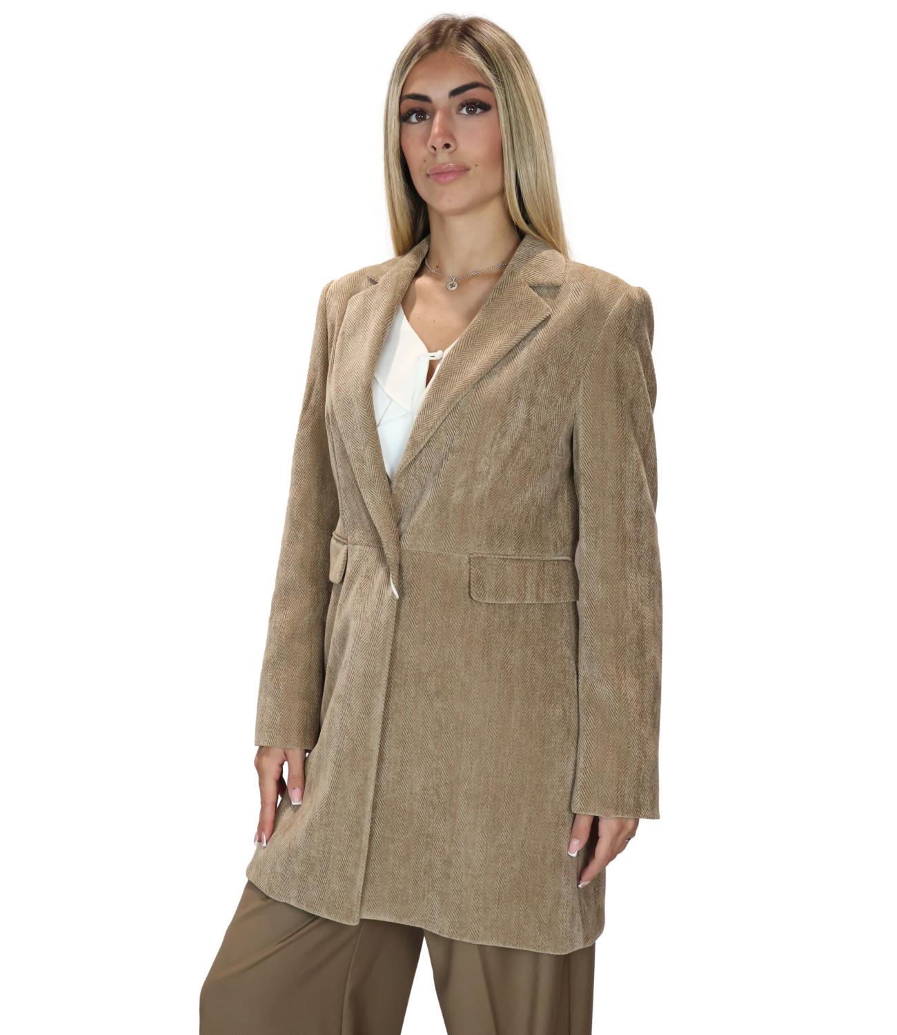 Giaccone Emme Marella 2625086081200 Donna - Beige