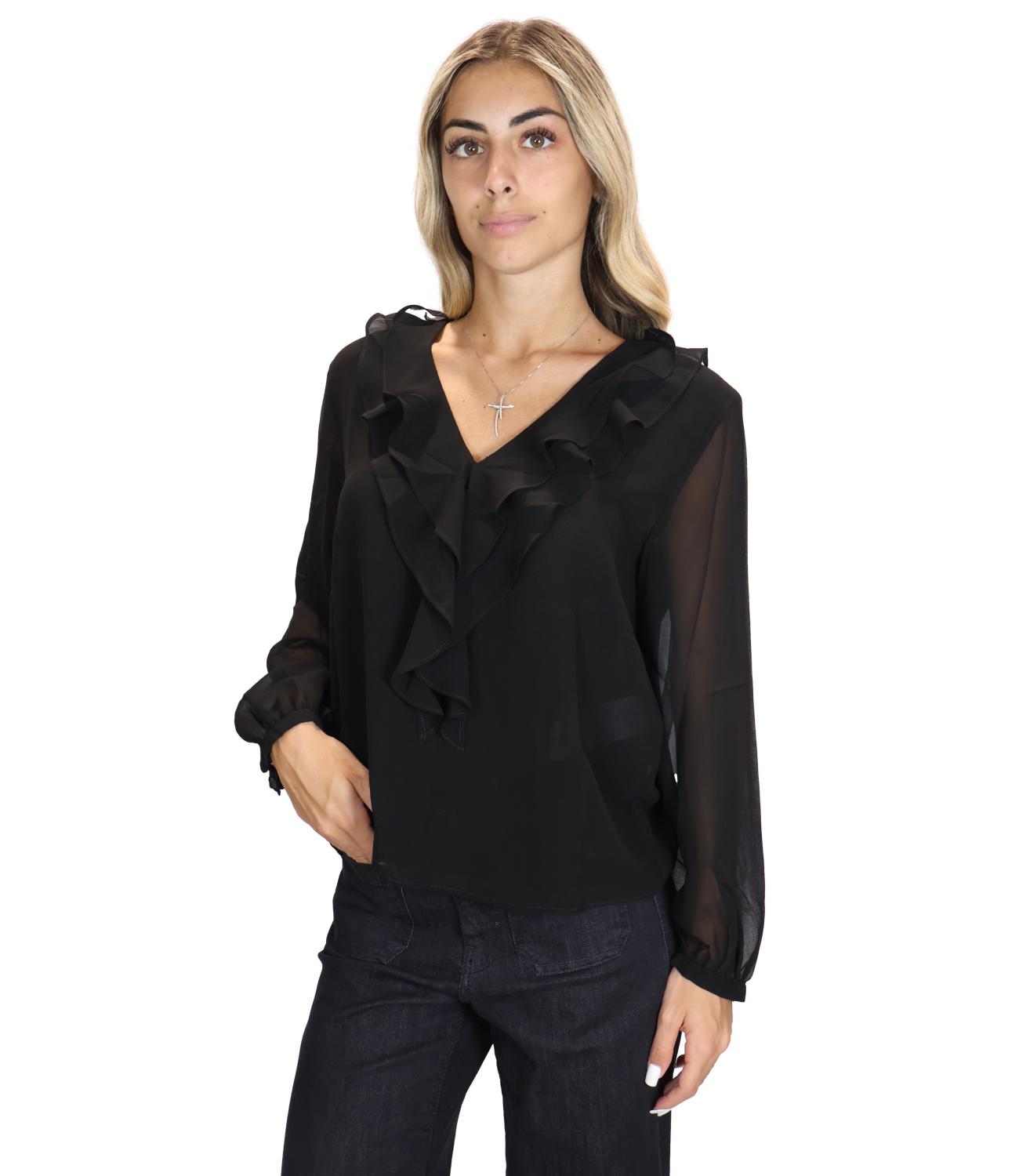 Camicia Emme Marella 2625116032200 Donna - Nero