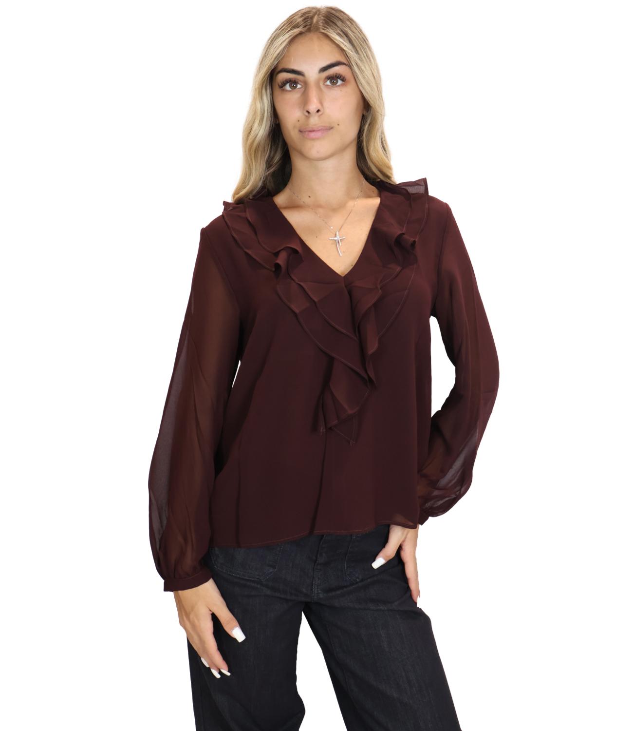 Camicia Emme Marella 2625116032200 Donna - Bordeaux