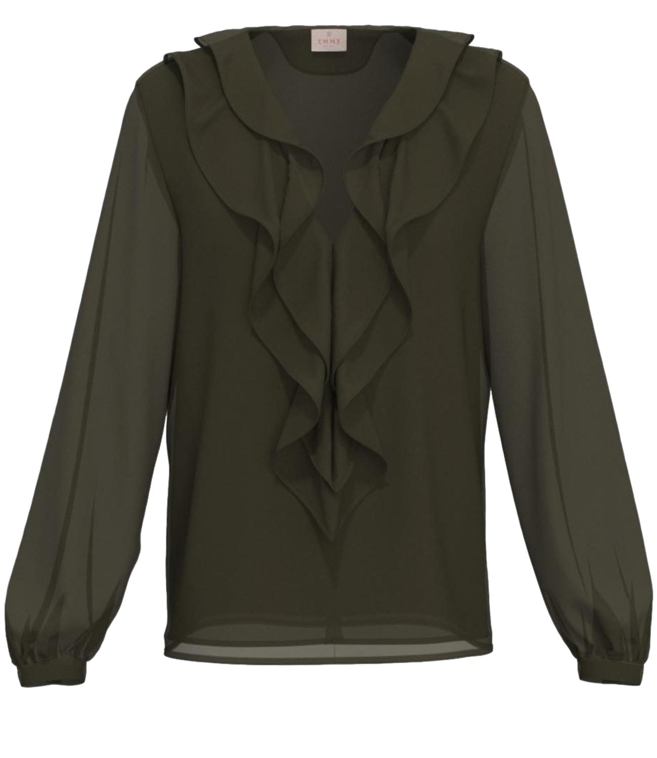 Camicia Emme Marella 2625116032200 Donna - Verde Militare