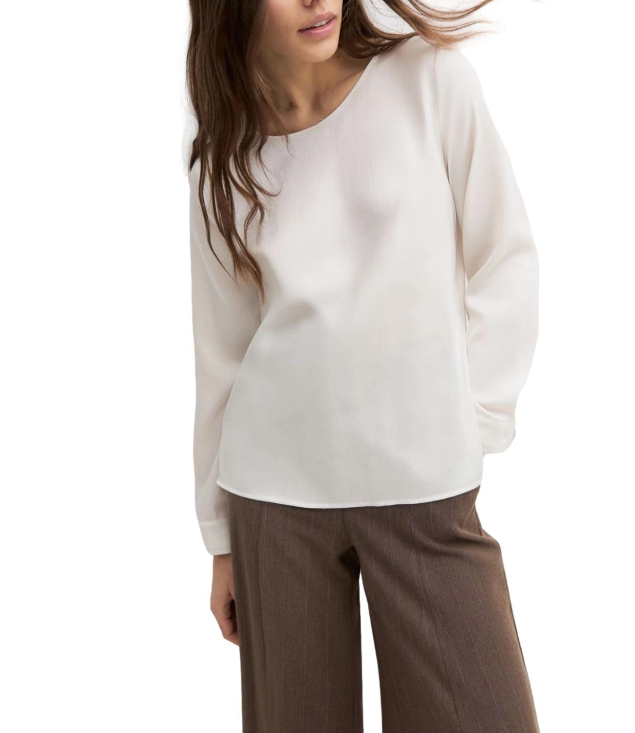 Camicia Emme Marella 2625116052200 Donna - Bianco Lana