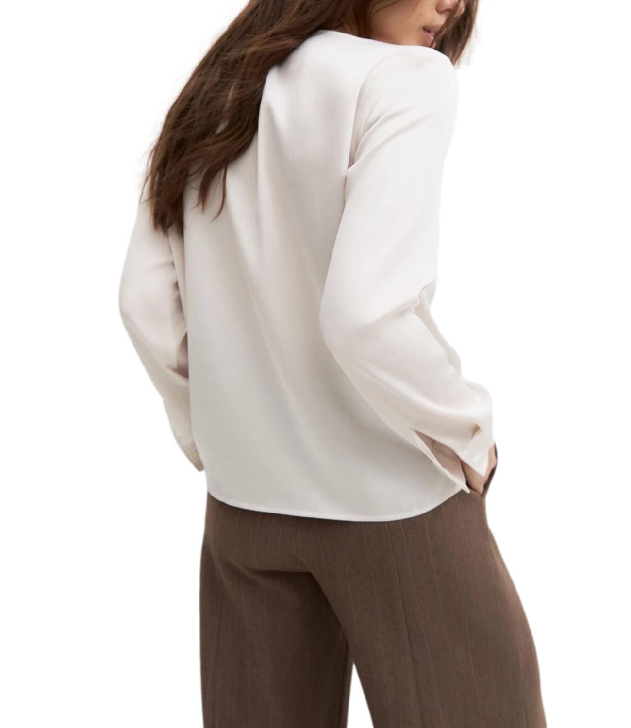 Camicia Emme Marella 2625116052200 Donna - Bianco Lana