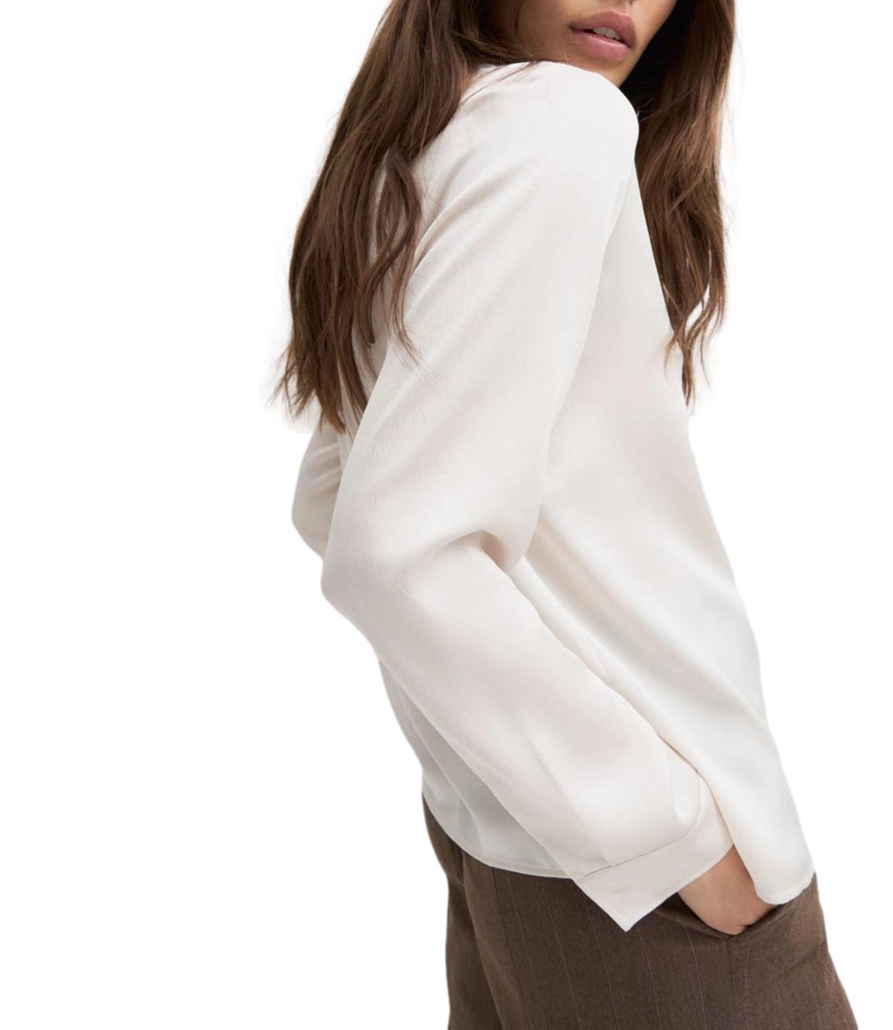Camicia Emme Marella 2625116052200 Donna - Bianco Lana