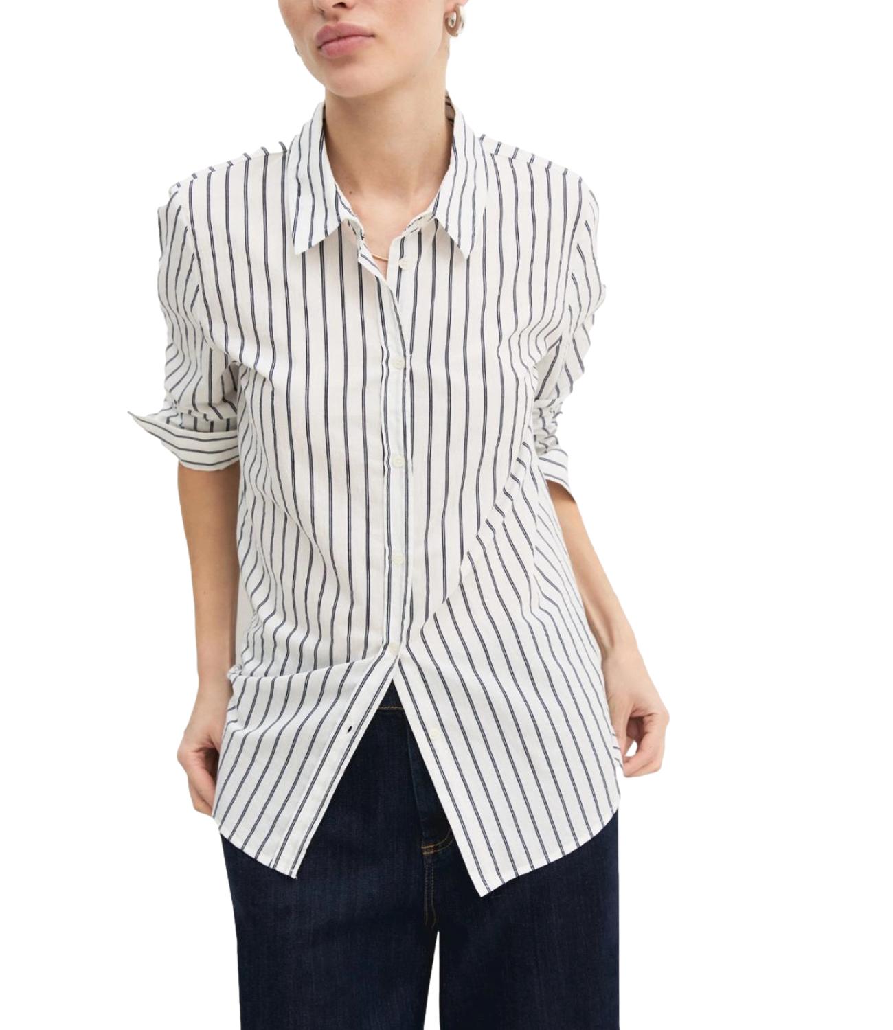 Camicia Emme Marella 2625116061200 Donna - Bianco Lana