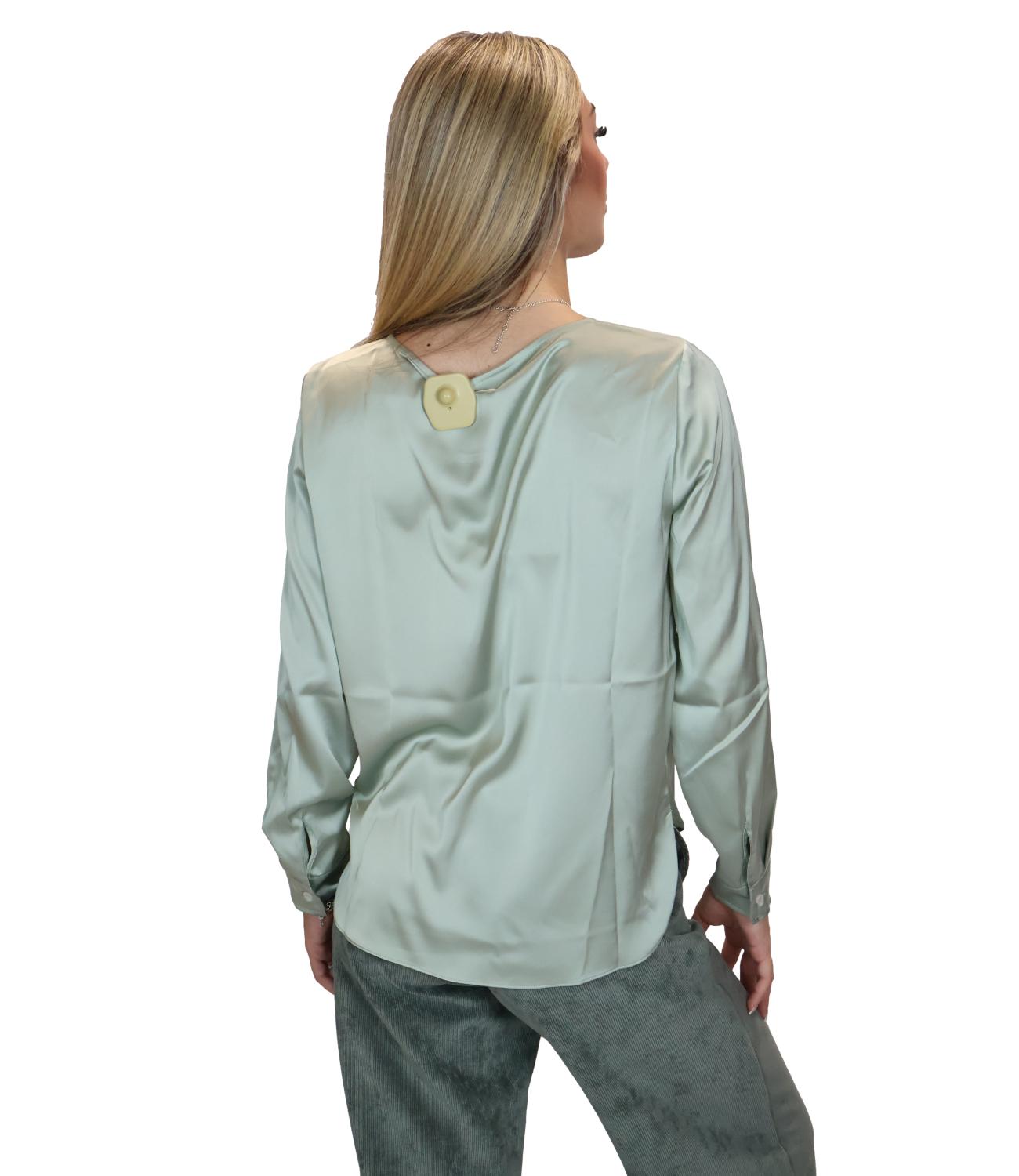 Camicia Emme Marella 2625116091200 Donna - Verde Opale