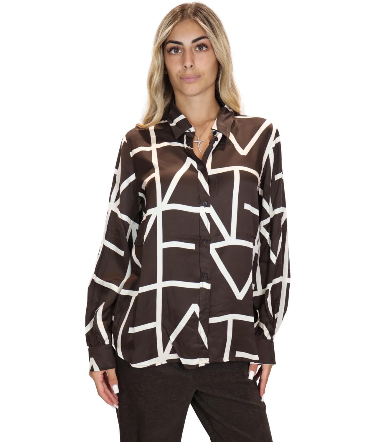 Camicia Emme Marella 2625116102200 Donna - Marrone