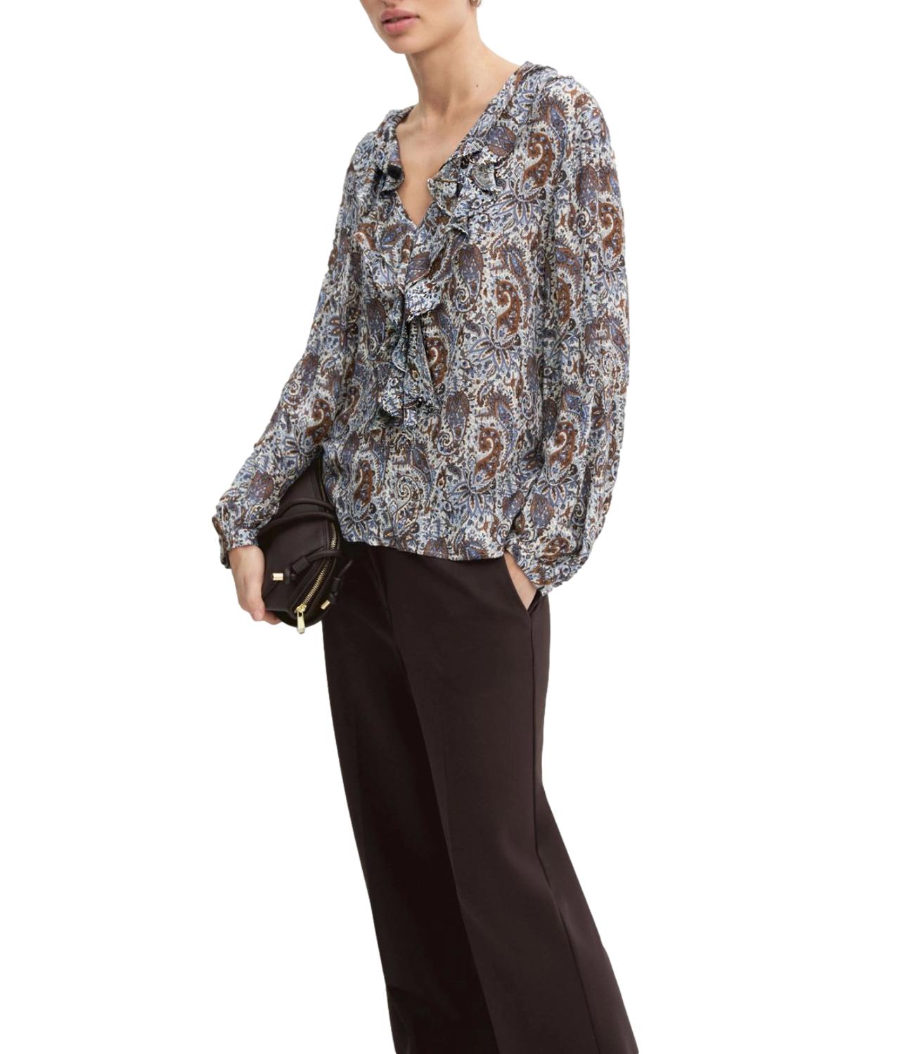 Camicia Emme Marella 2625116211200 Donna - Bianco Lana