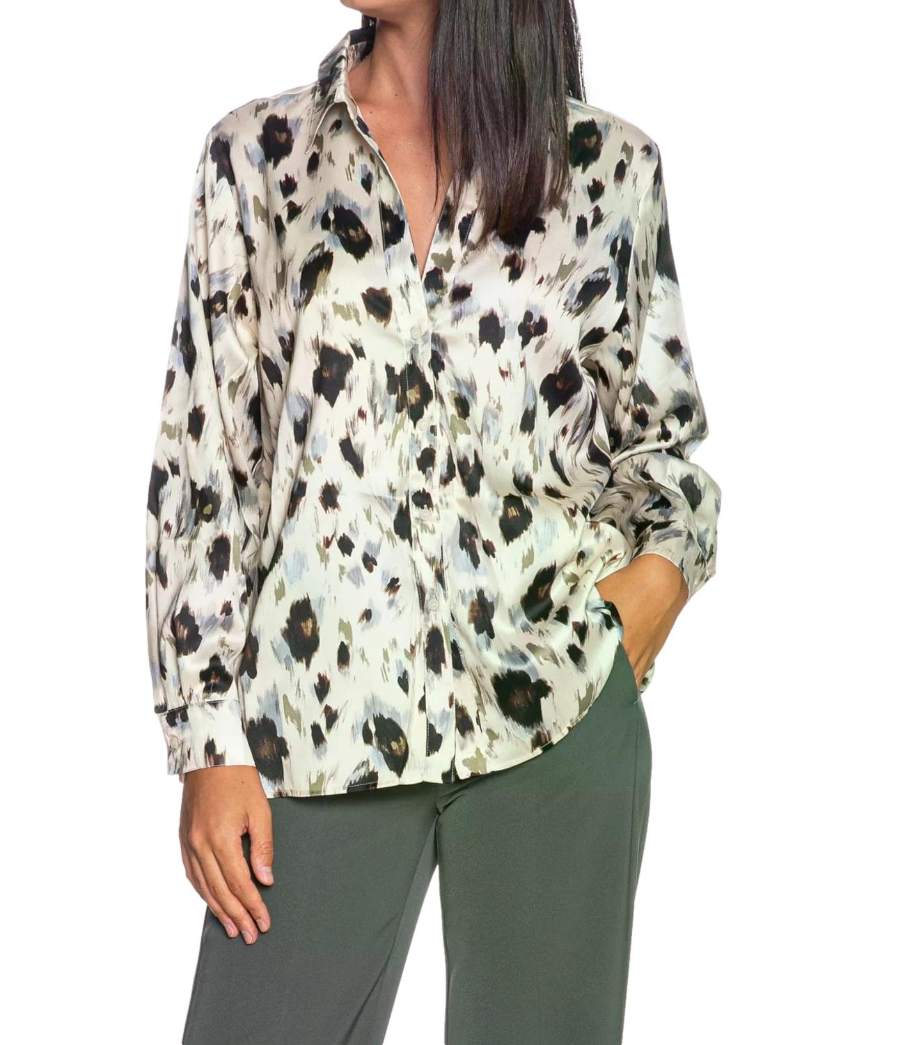 Camicia Emme Marella 2625116231200 Donna - Bianco Lana