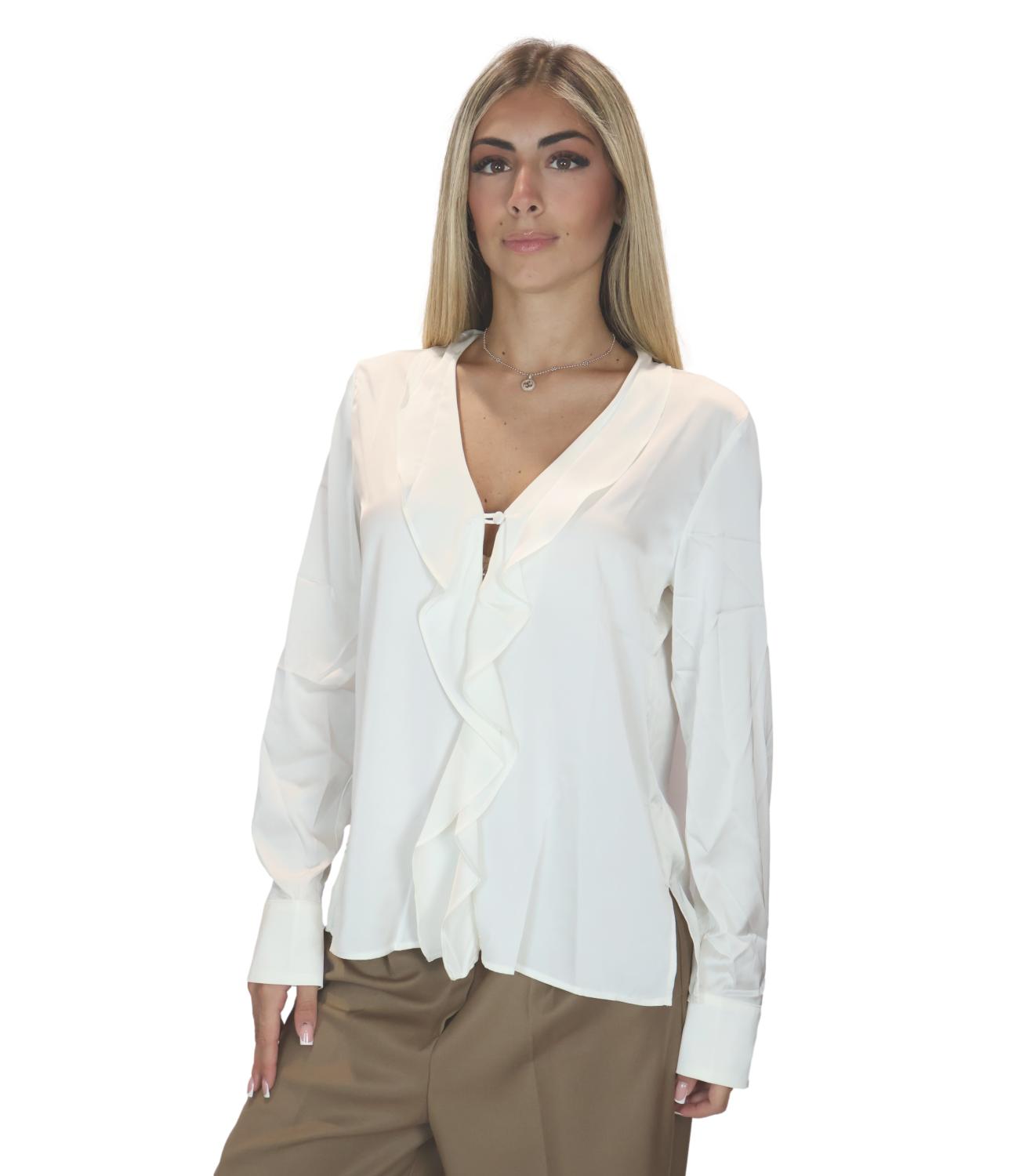 Camicia Emme Marella 2625116241200 Donna - Avorio