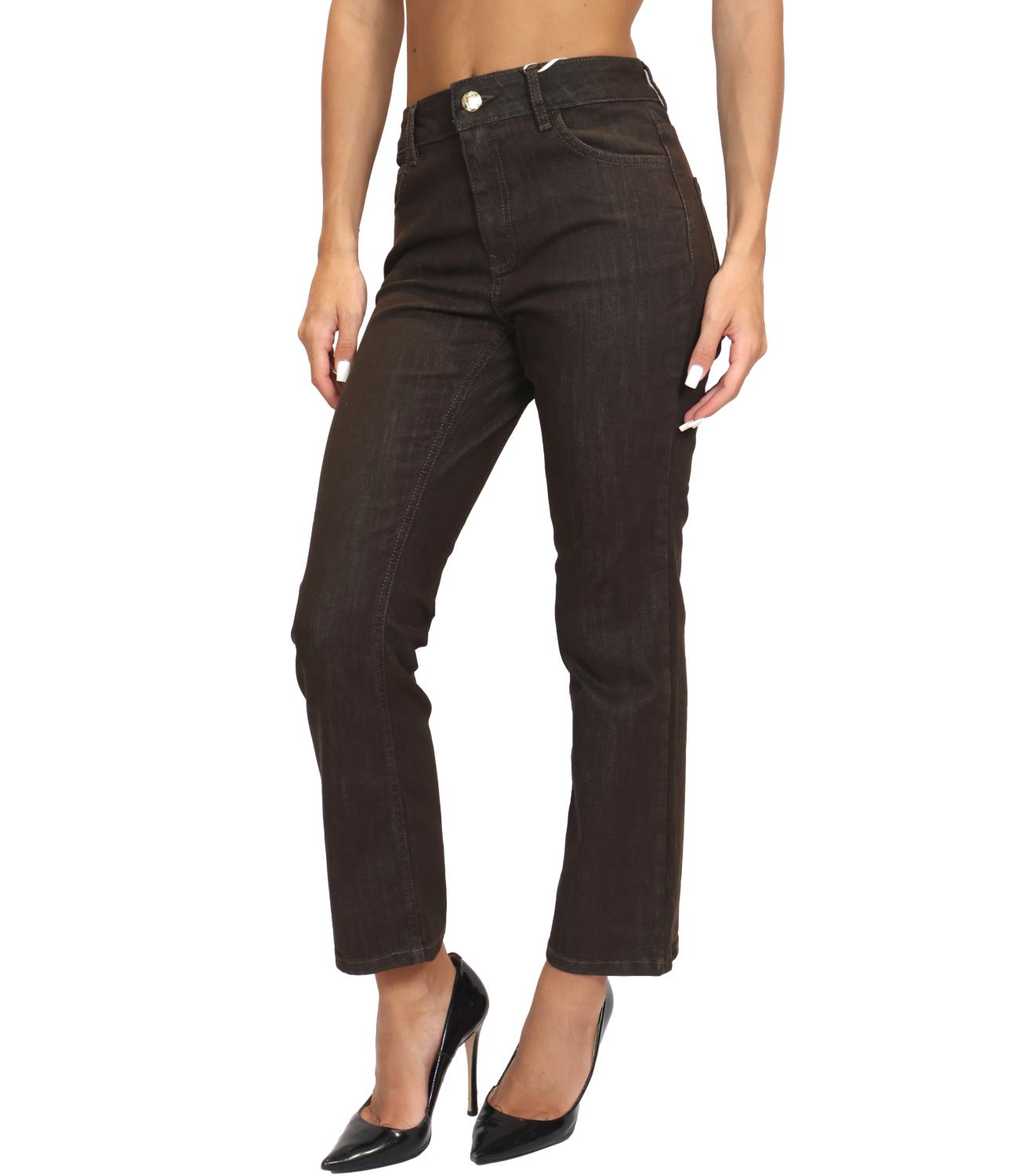 Pantalone Emme Marella 2625136062200 Donna - Verde Sottobosco
