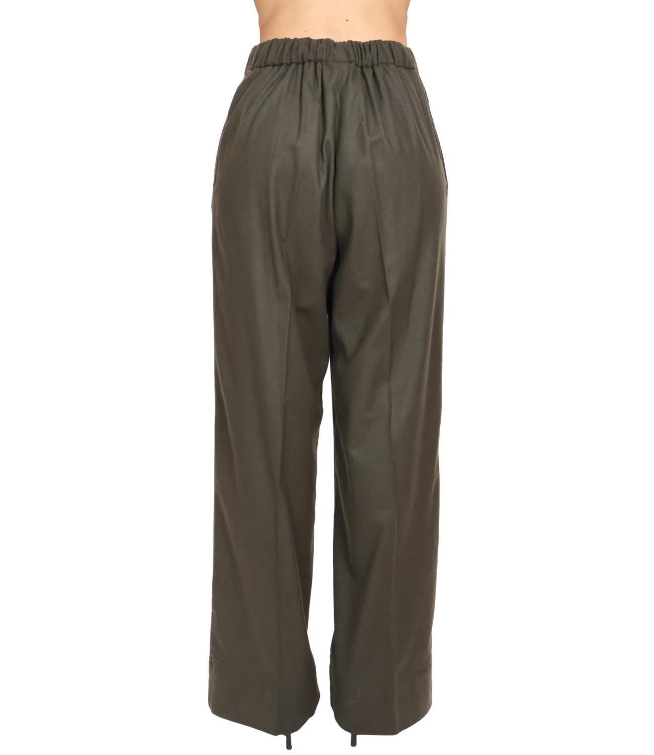 Pantalone Emme Marella 2625136122200 Donna - Verde Militare