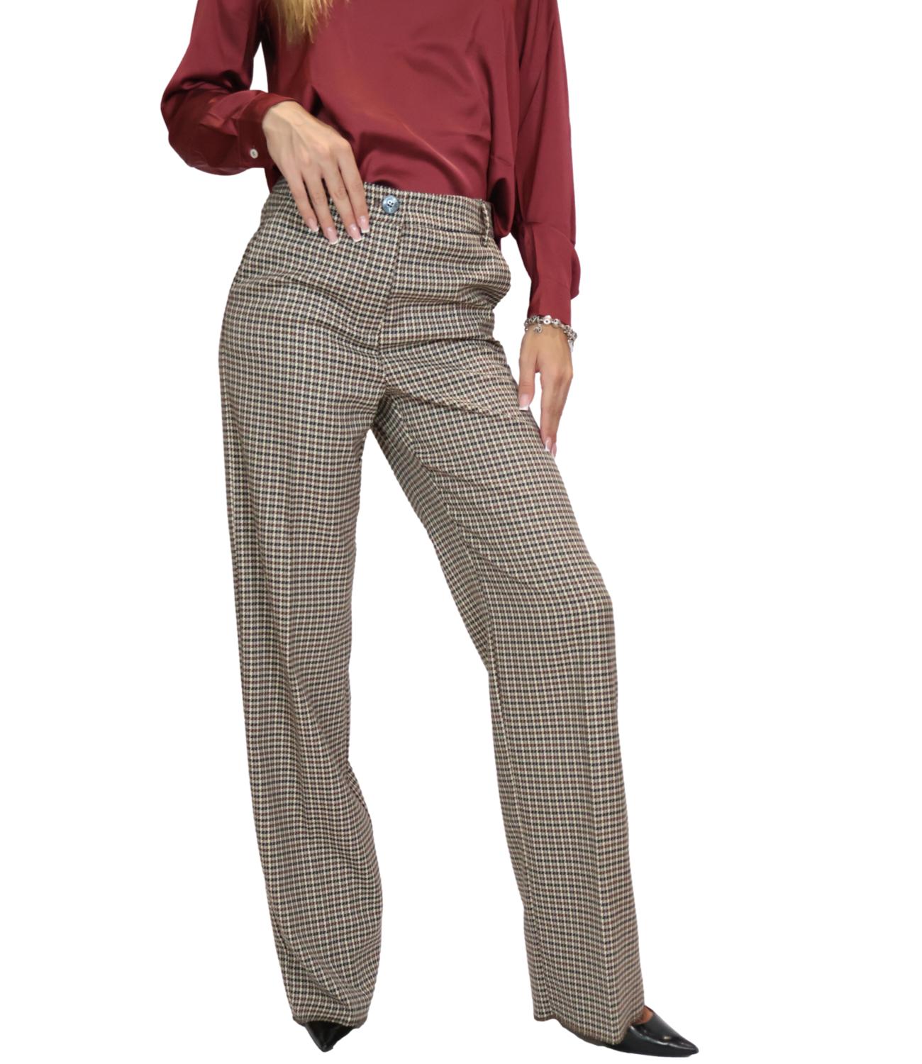 Pantalone Emme Marella 2625136141200 Donna - Bianco Lana