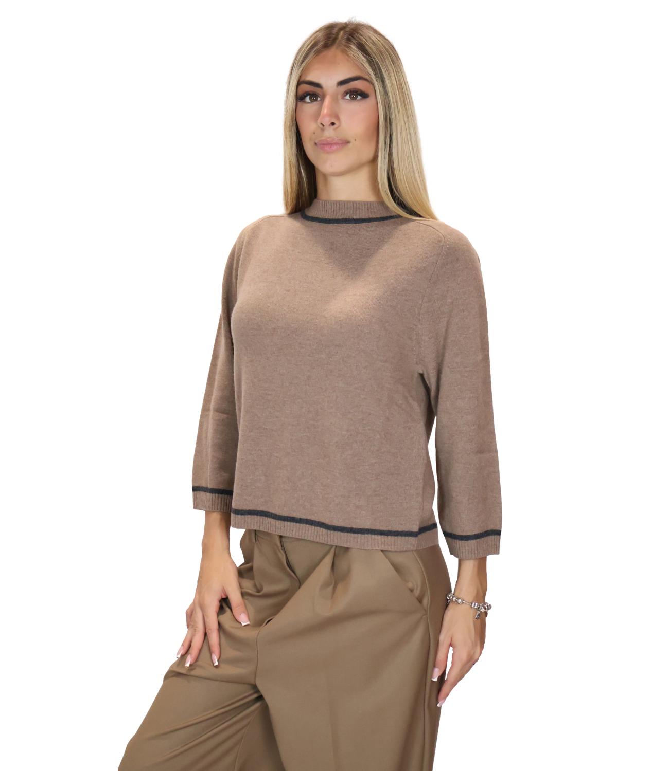 Maglia Emme Marella 2625366241200 Donna - Tortora