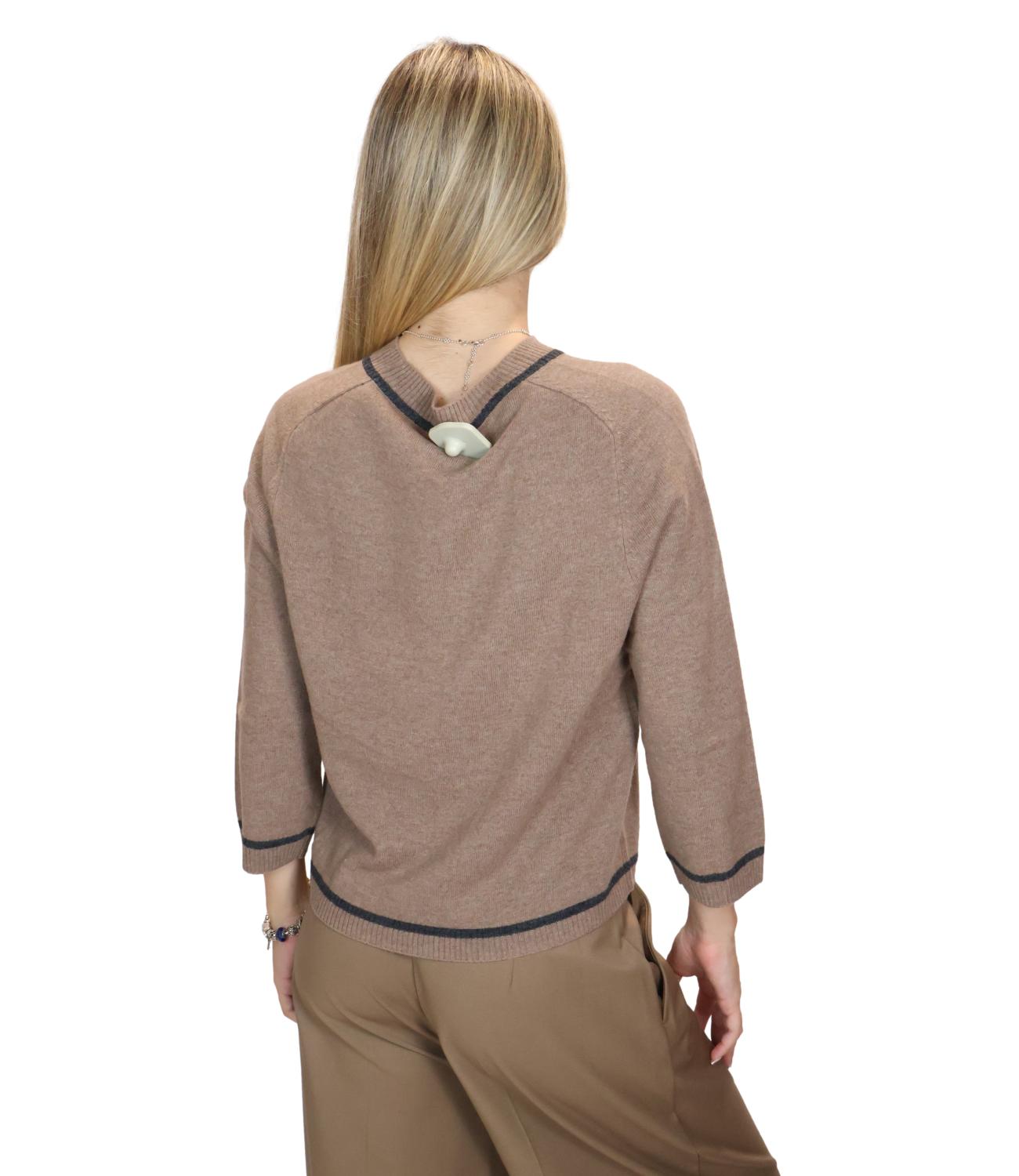 Maglia Emme Marella 2625366241200 Donna - Tortora