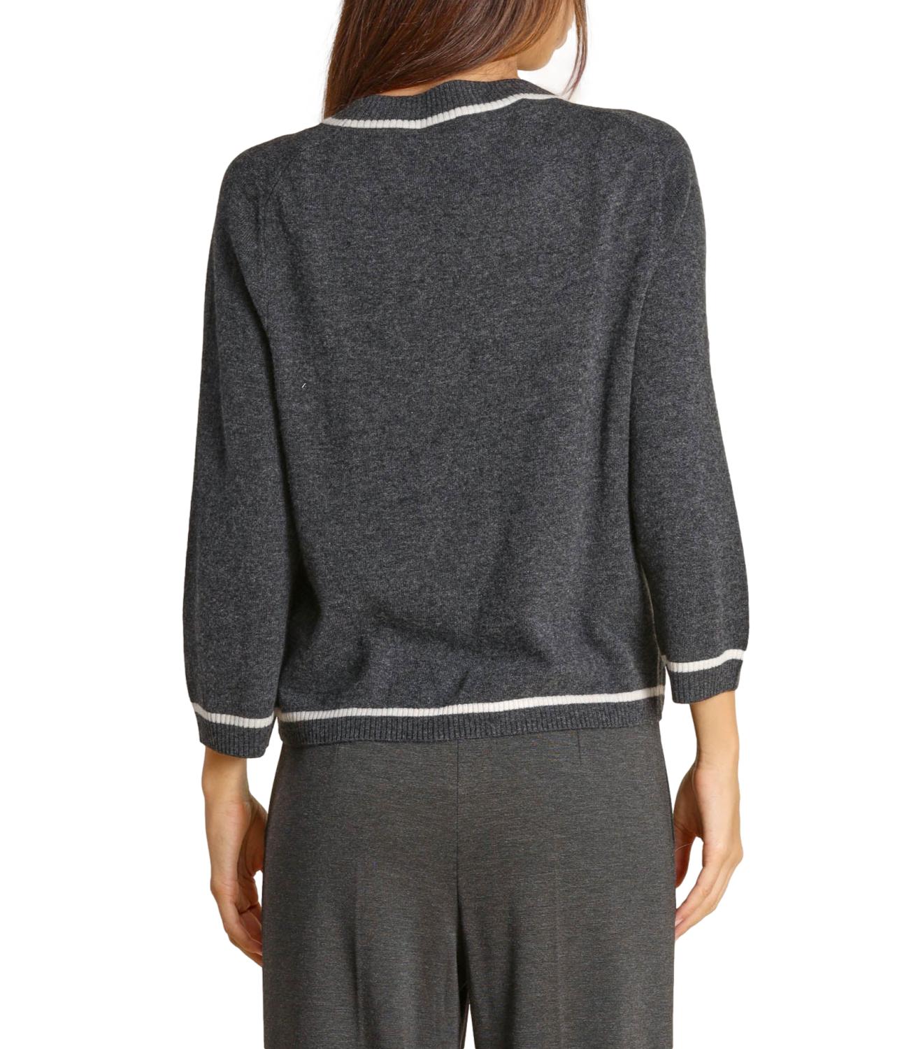 Maglia Emme Marella 2625366241200 Donna - Grigio Scuro Melange