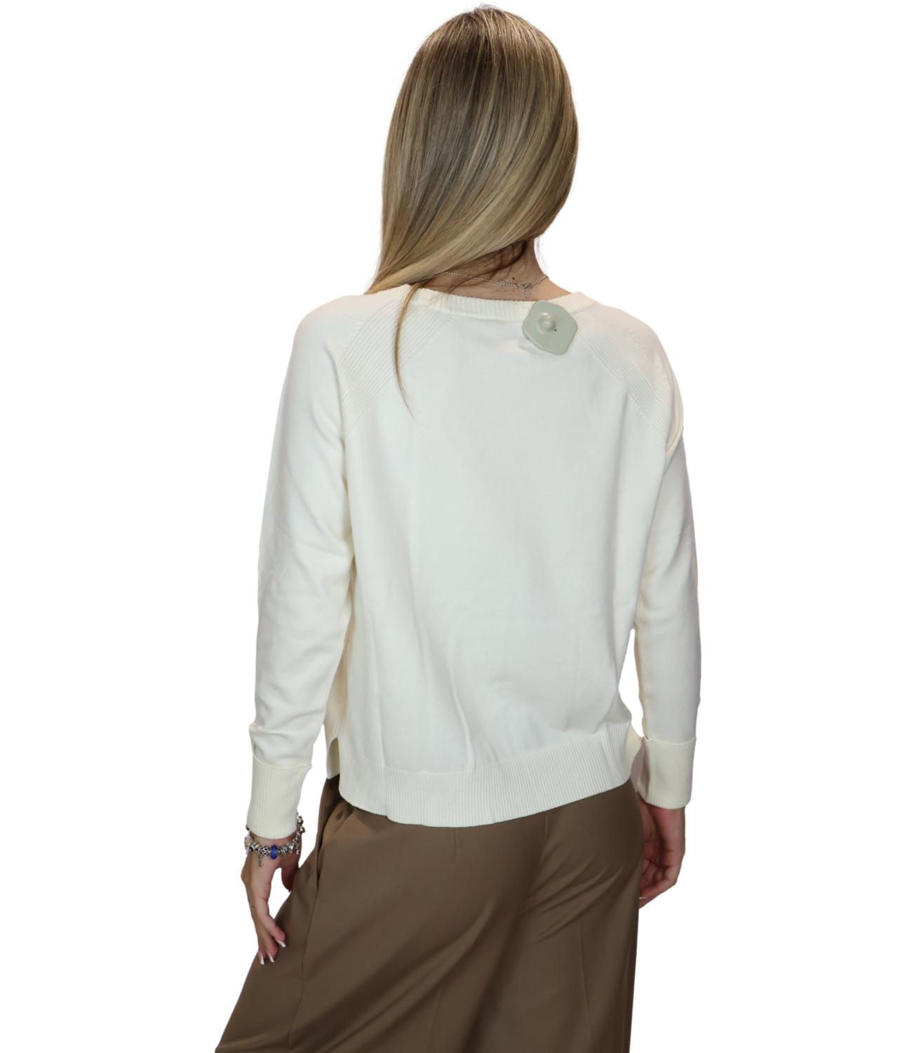Maglia Emme Marella 2625366301200 Donna - Avorio
