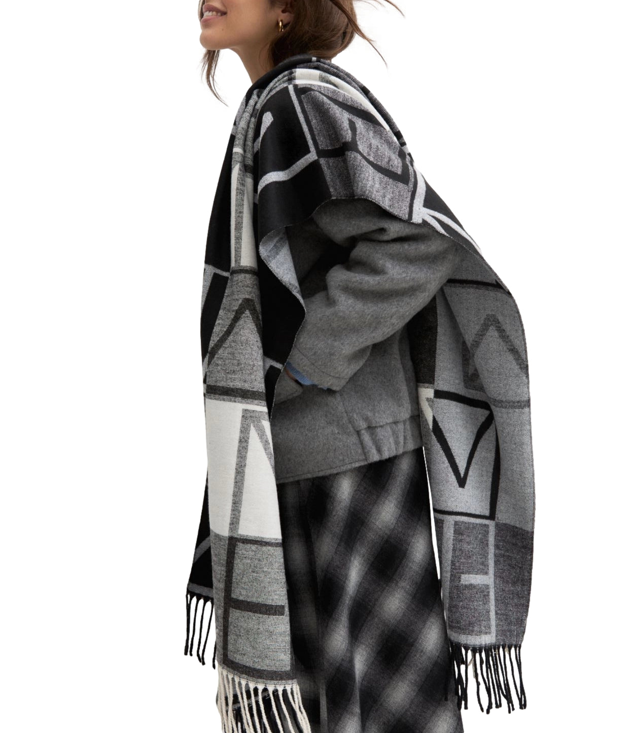 Sciarpa/Foulard Emme Marella 2625546012200 Donna - Nero