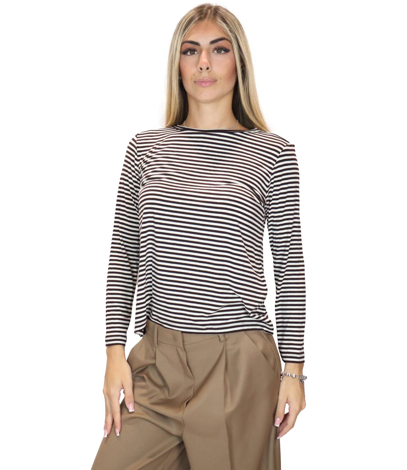 T-Shirt Emme Marella 2625976021200 Donna - Marrone