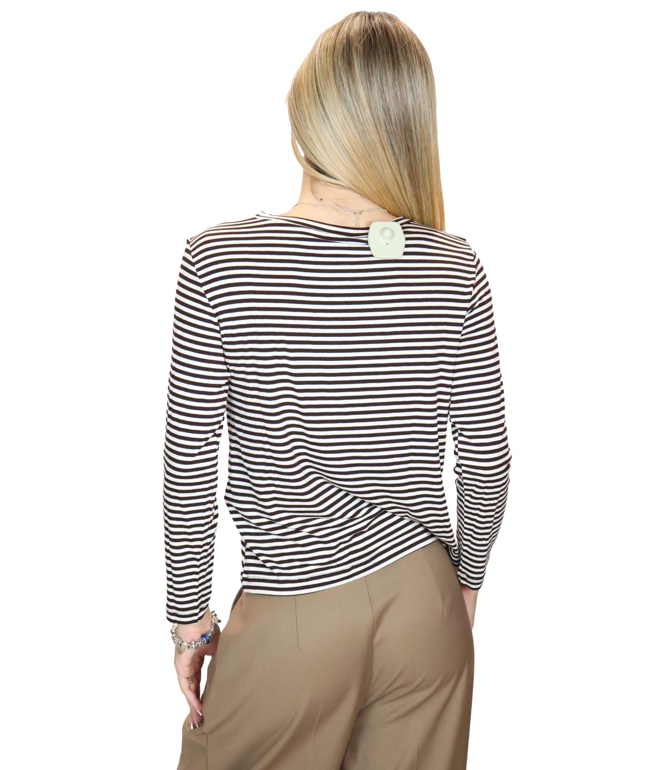 T-Shirt Emme Marella 2625976021200 Donna - Marrone
