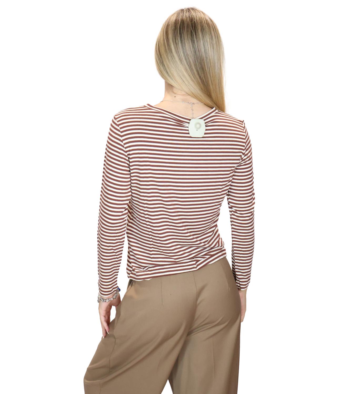 T-Shirt Emme Marella 2625976021200 Donna - Noce