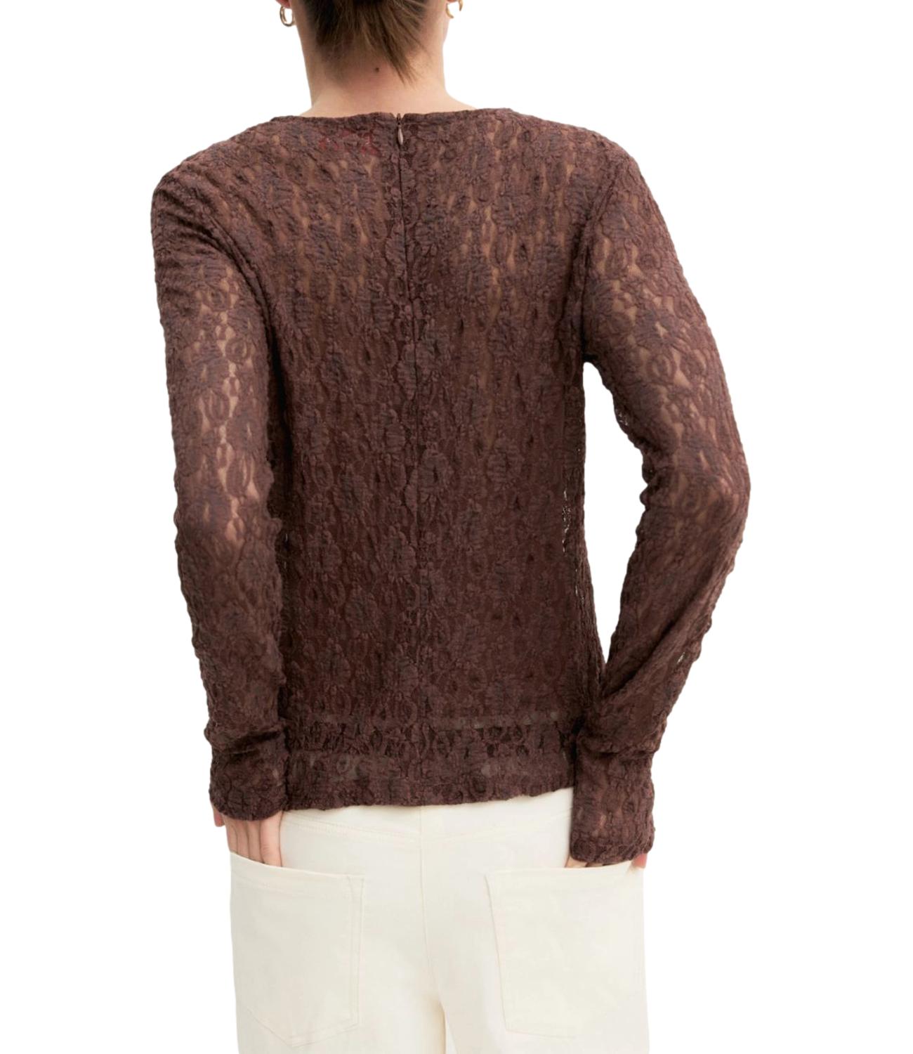 T-Shirt Emme Marella 2625976041200 Donna - Marrone