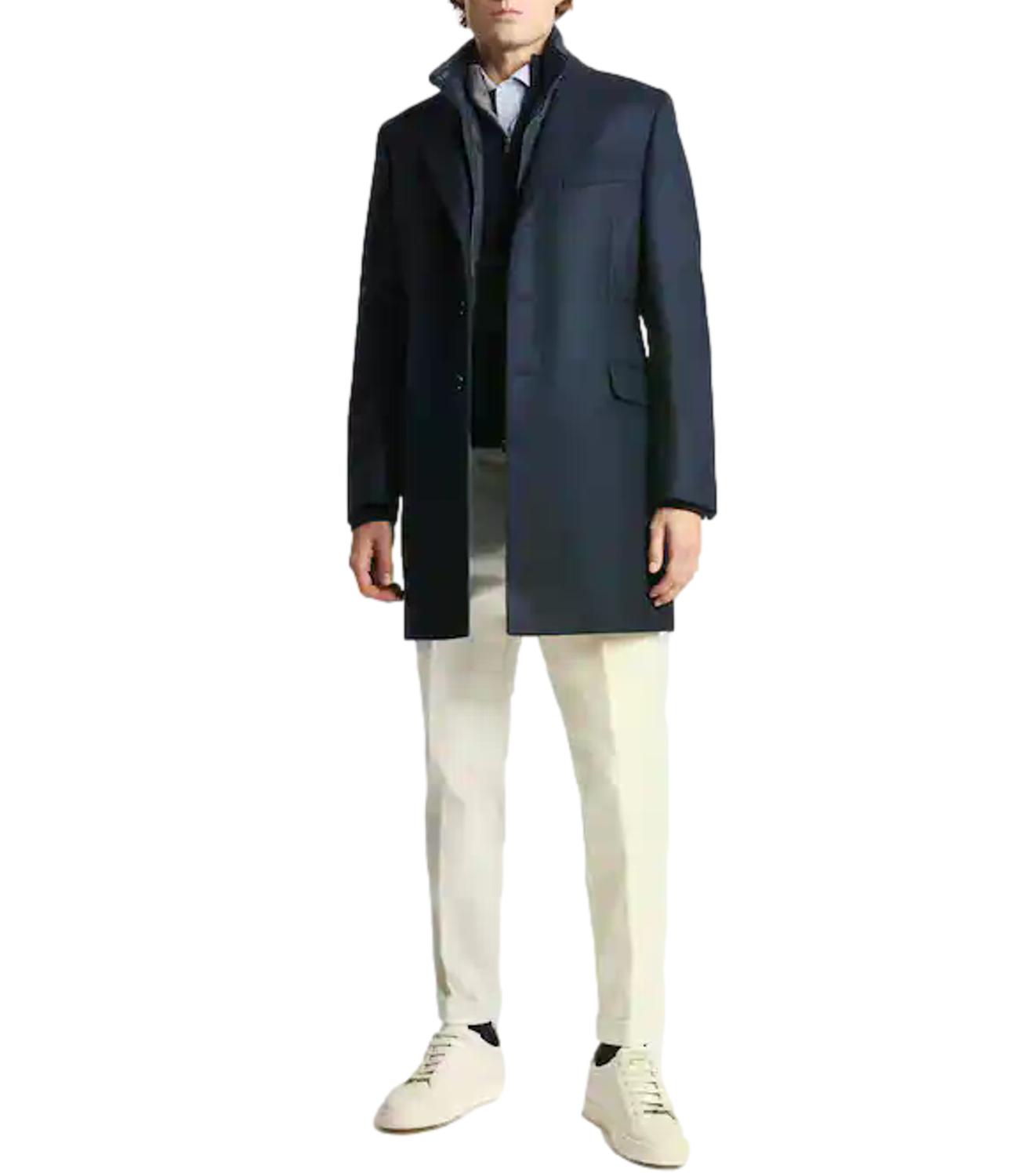 Cappotto Fay NAM53531390GAH Uomo - Blu Scuro