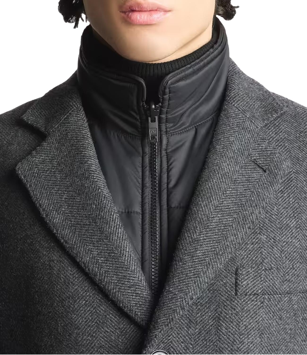 Cappotto Fay NAM53531390YNE Uomo - Nicotina Chiaro