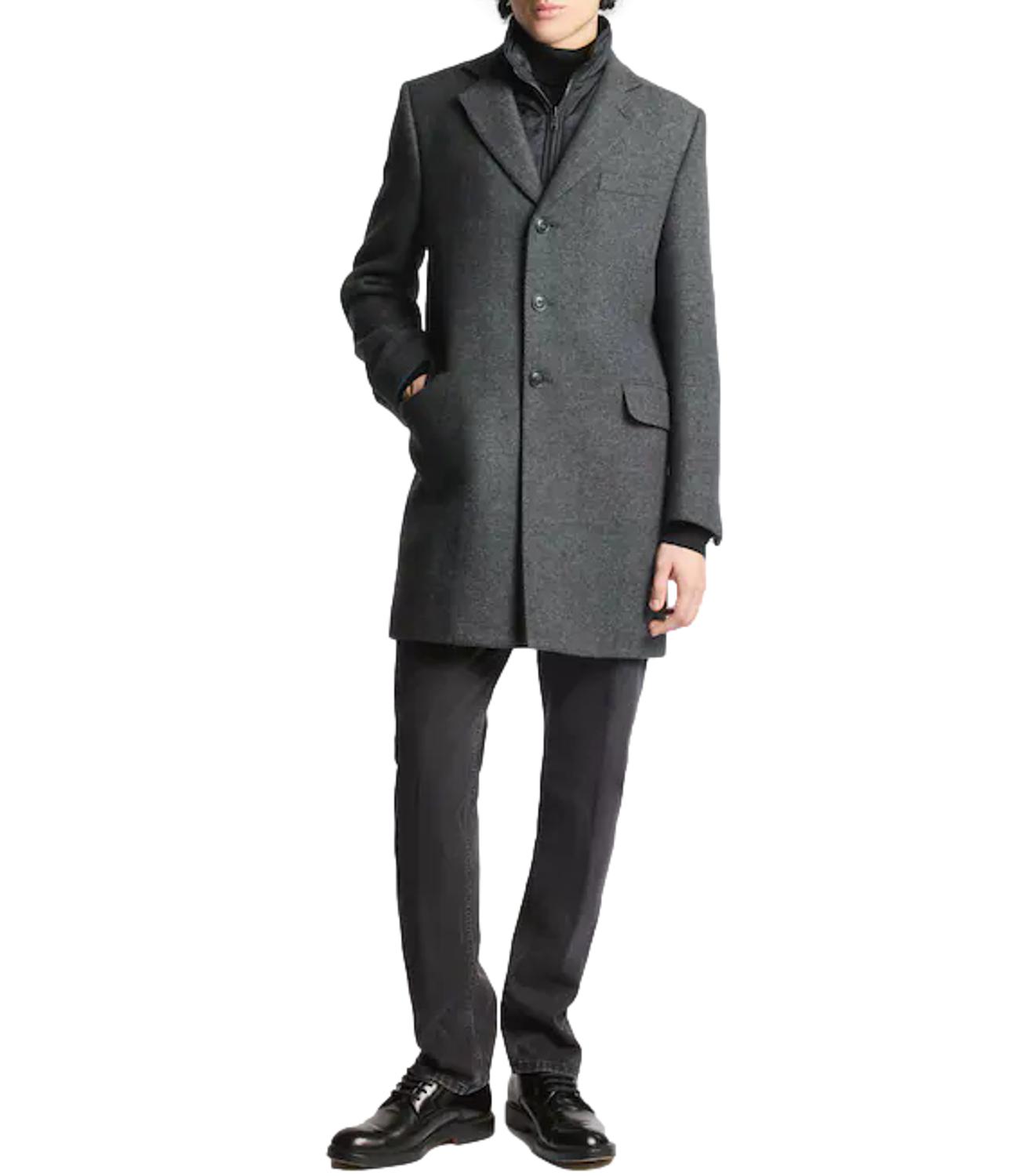 Cappotto Fay NAM53531390YNE Uomo - Nicotina Chiaro