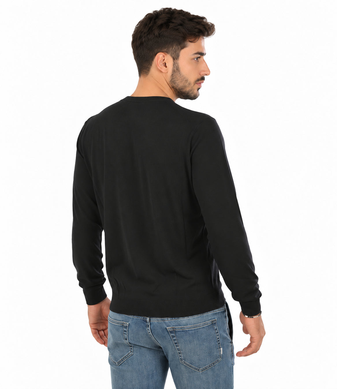 Maglia Filippo De Laurentiis GC1MLRM16R Uomo - Navy