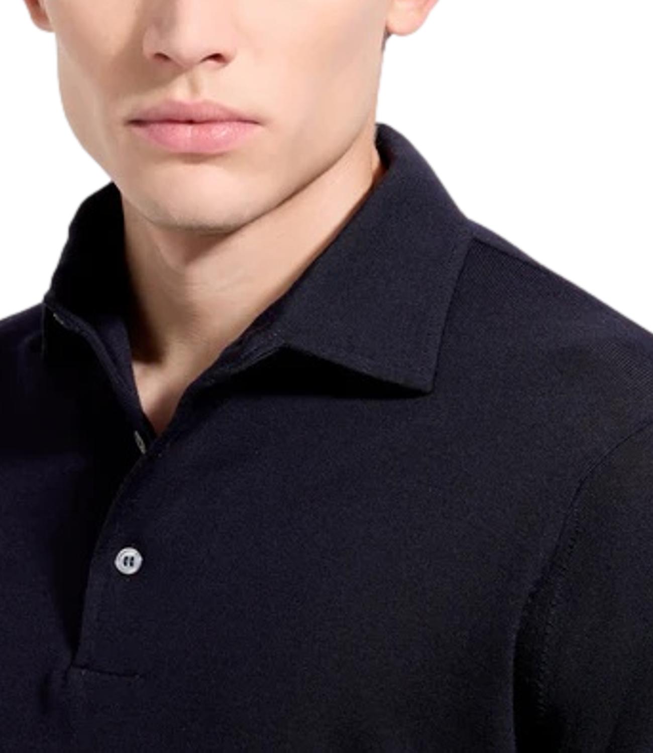 Polo Filippo De Laurentiis PL1MLPARRM16R Uomo - Navy
