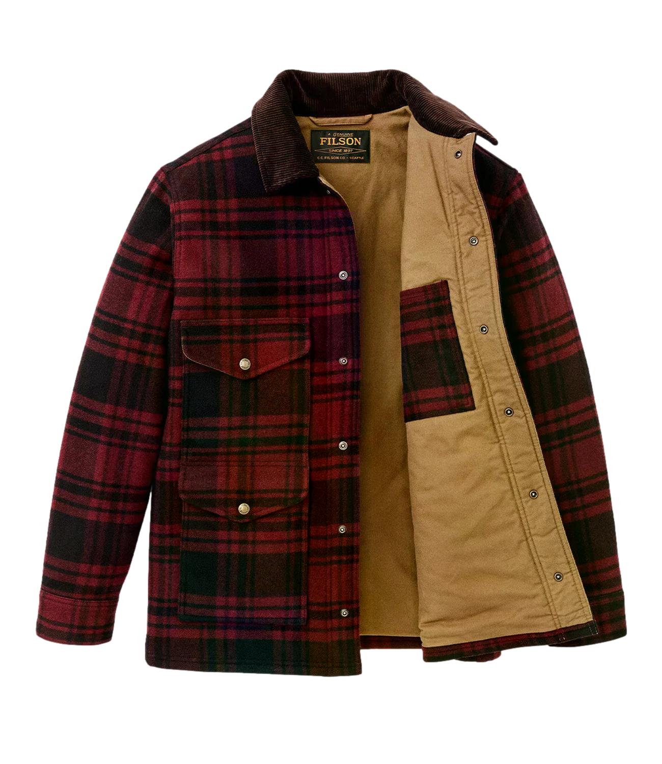 Giacca Filson 262MFMCPS0144 Uomo - Port / Black Plaid
