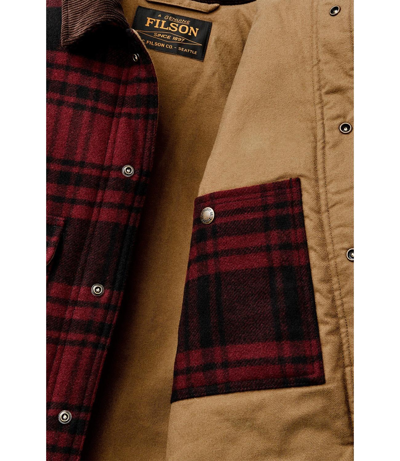 Giacca Filson 262MFMCPS0144 Uomo - Port / Black Plaid