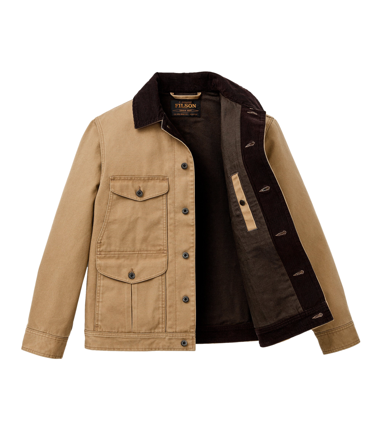 Giacca Filson 262MFMCPS0193 Uomo - Antique Bronze