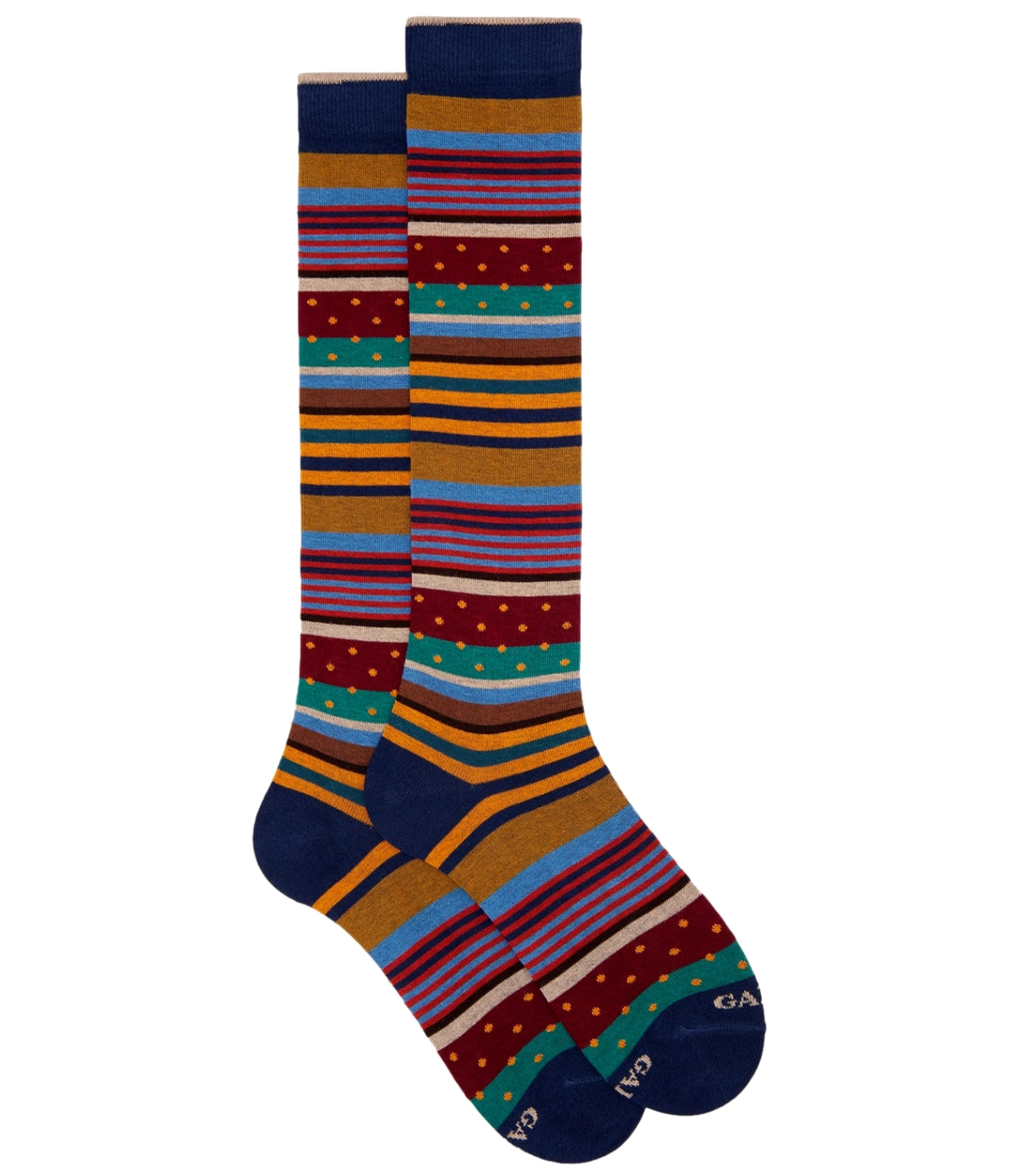 Calzini Gallo AP512393 Uomo - Royal/zafferano