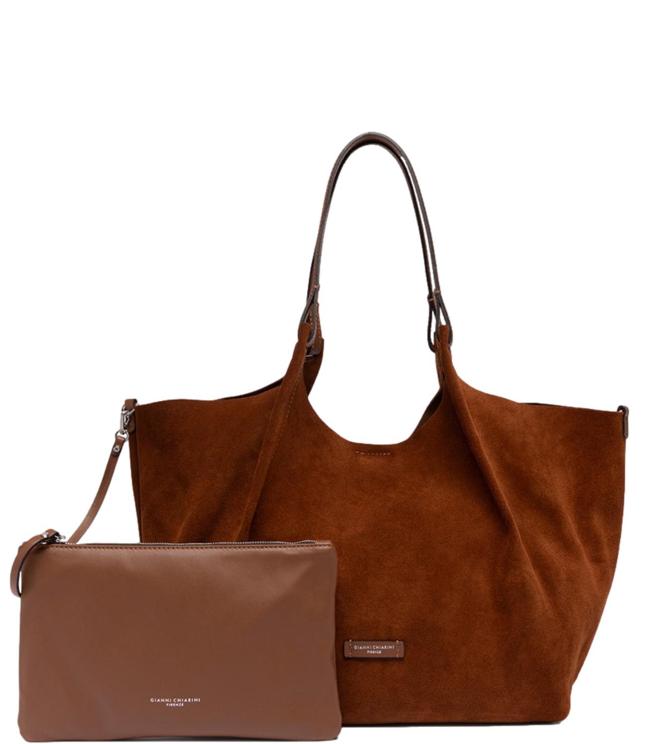 Borsa Gianni Chiarini BS 9800 CM-PL Donna - Cognac