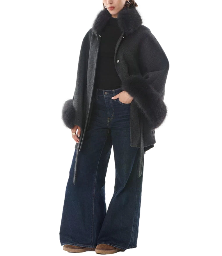 Giacca Giovanni Paris NIKI Donna - Gris Anthrancite