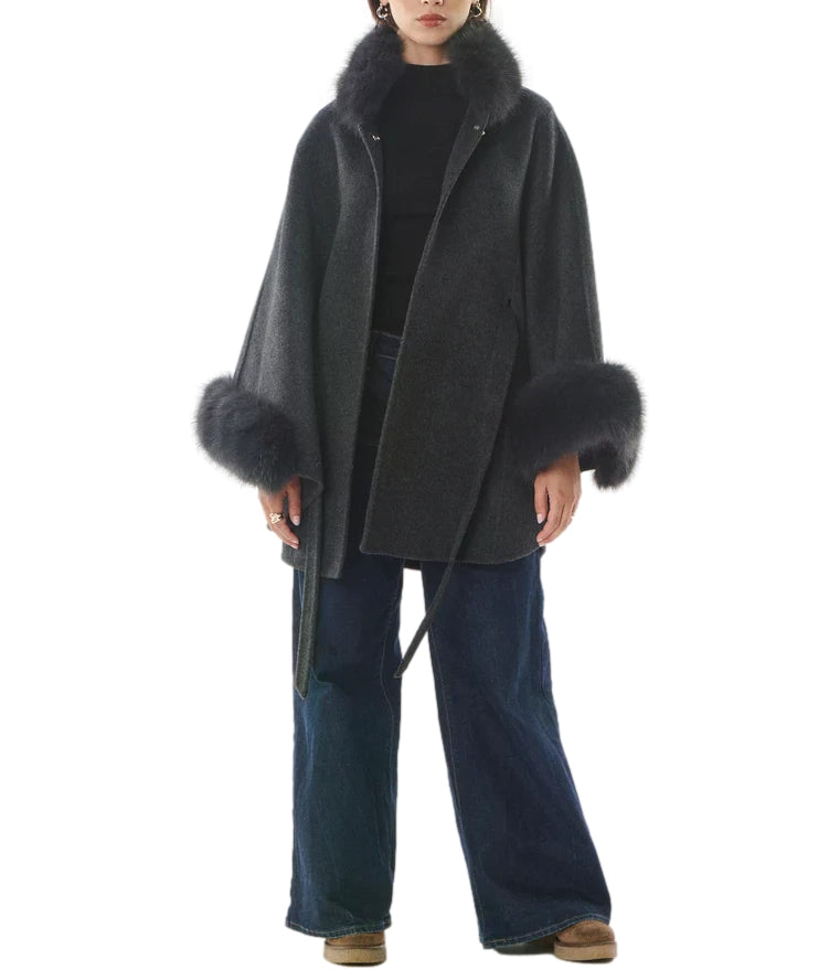 Giacca Giovanni Paris NIKI Donna - Gris Anthrancite