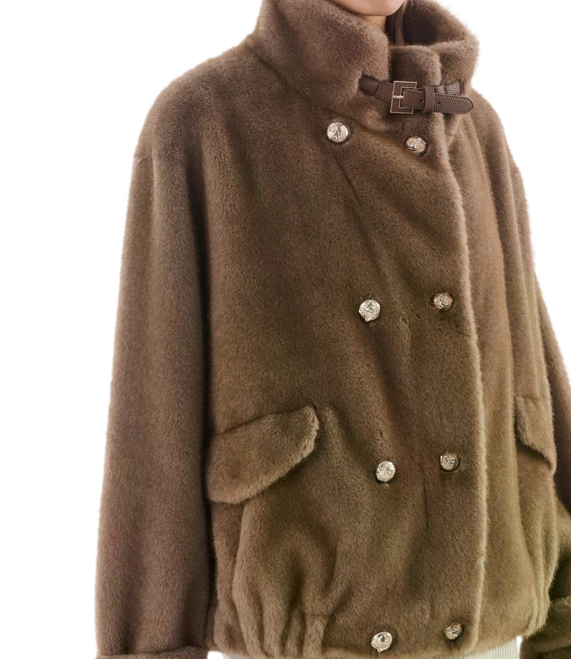 Giacca Giovanni Paris WINNIE Donna - Sable