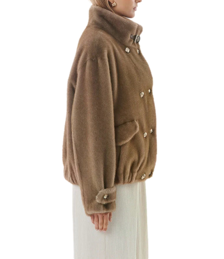Giacca Giovanni Paris WINNIE Donna - Sable