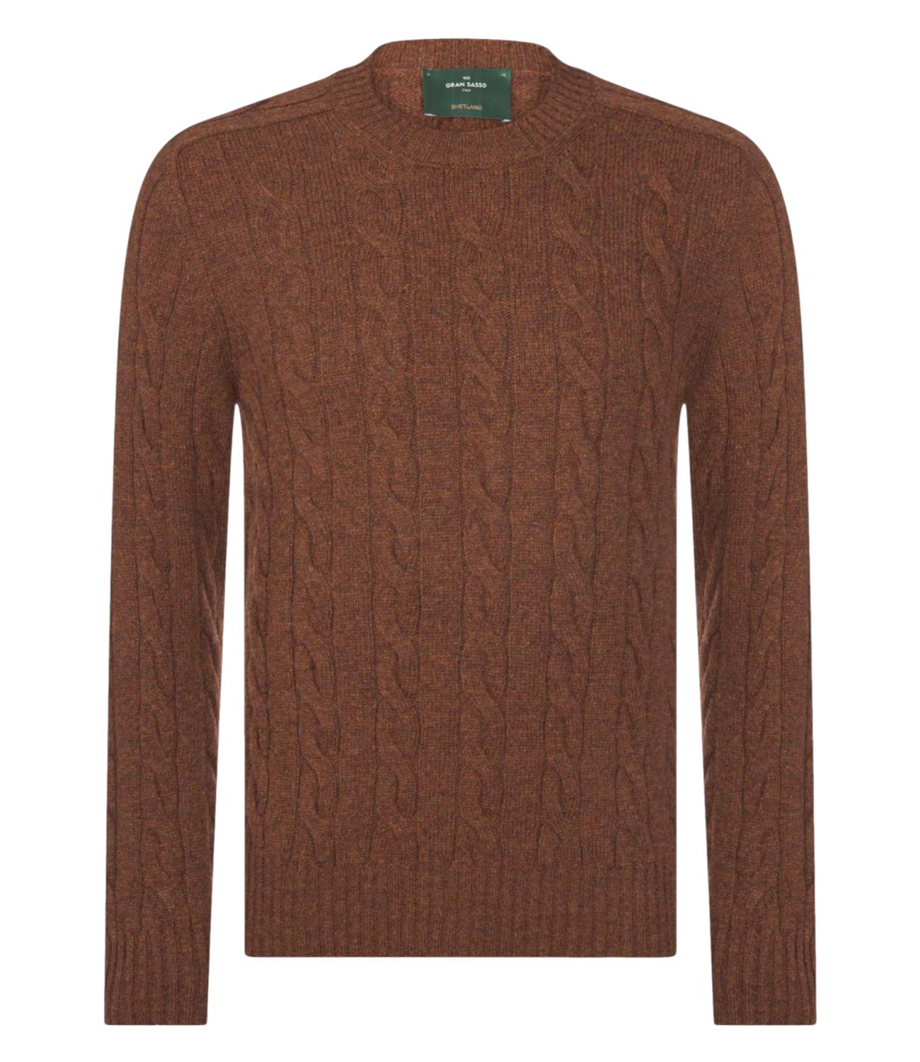 Pullover Gran Sasso 23103/28502 Uomo - Ruggine